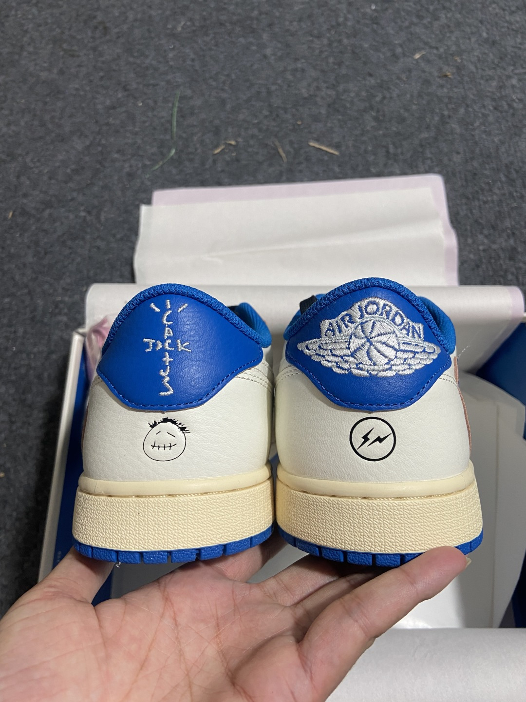 AJ1 Low 尺码:40-48.5纯原出品-Air Jordan 1 Travis Scott x “
