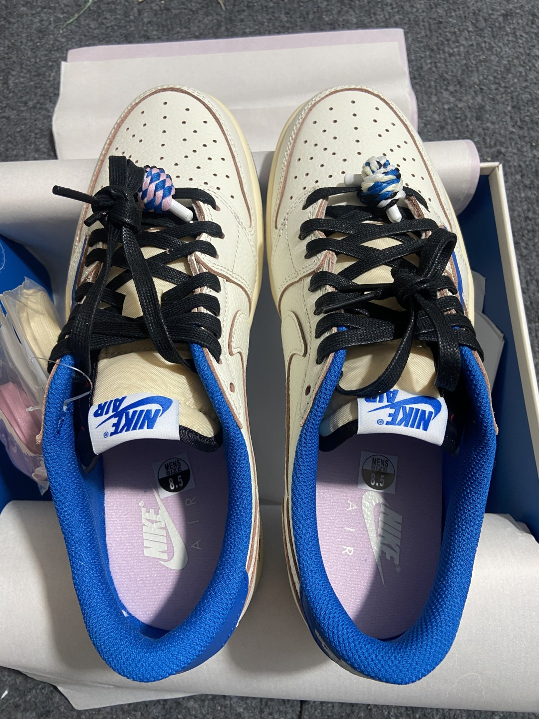 AJ1 Low 尺码:40-48.5纯原出品-Air Jordan 1 Travis Scott x “