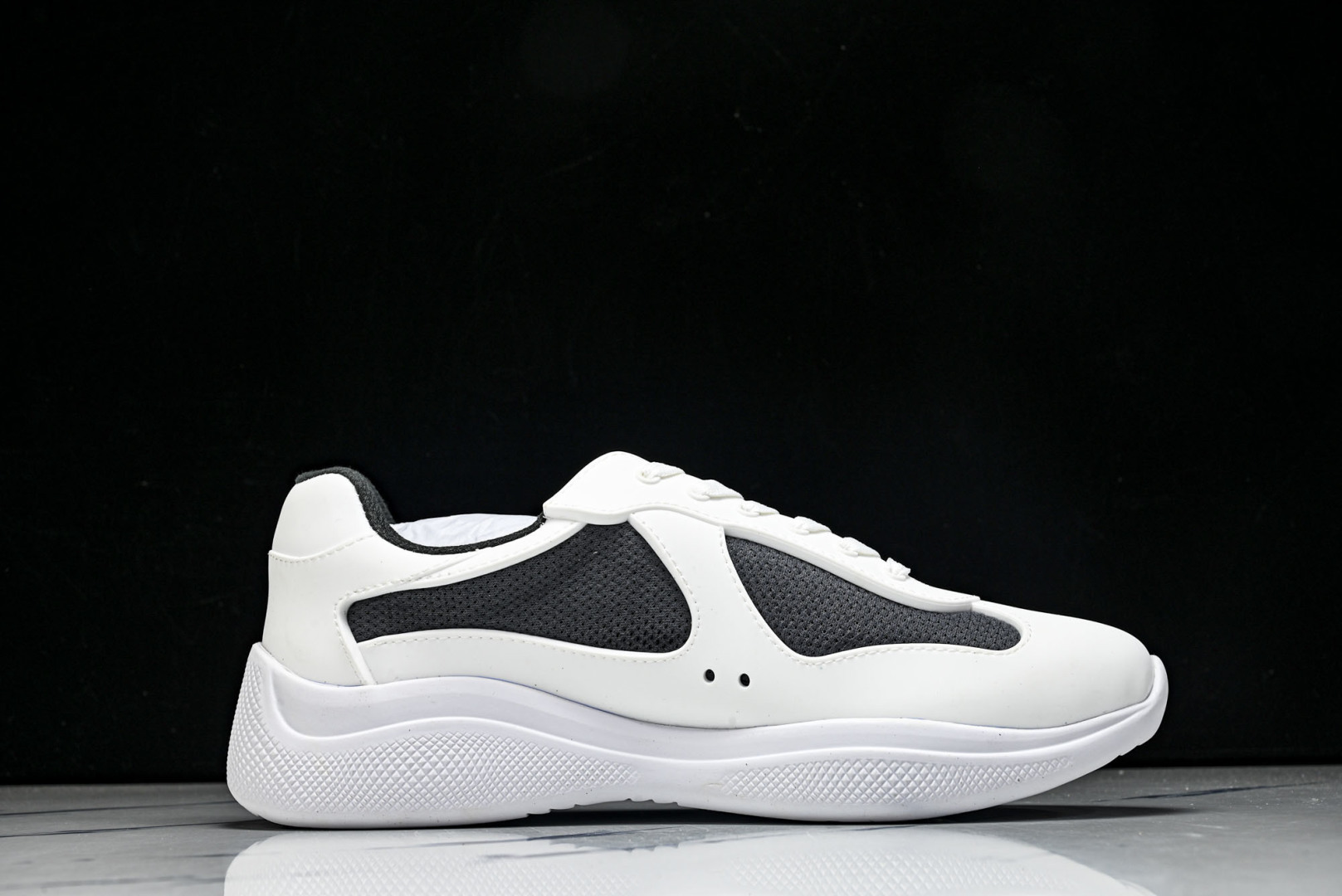 Prada 尺码35-46纯原版出品-Prada普拉达男女士America's Cup 运动鞋（2.5厘