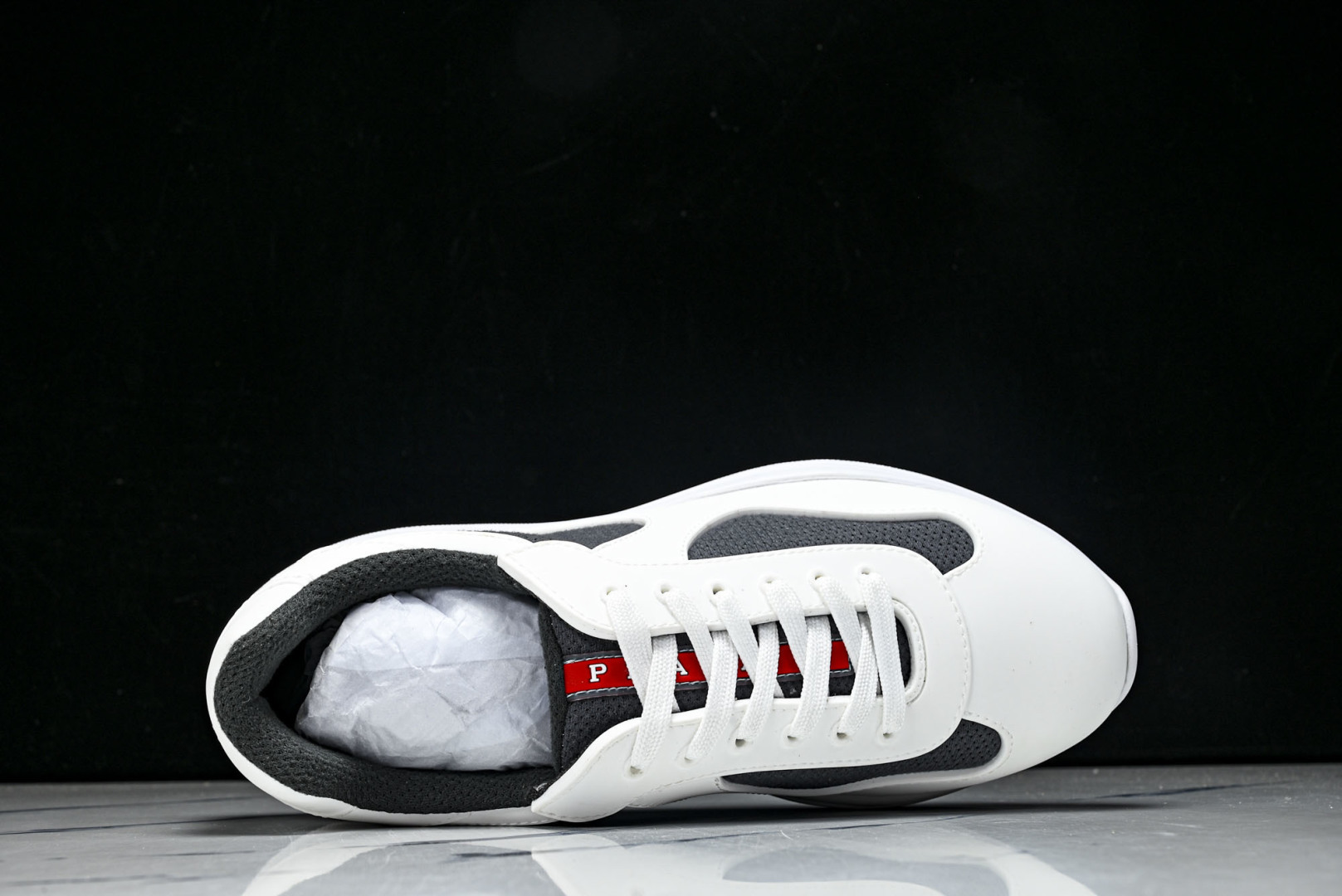 Prada 尺码35-46纯原版出品-Prada普拉达男女士America's Cup 运动鞋（2.5厘