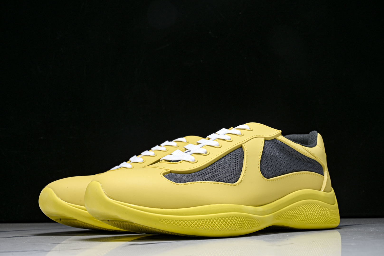 Prada 尺码35-46纯原版出品-Prada普拉达男女士America's Cup 运动鞋（2.5厘