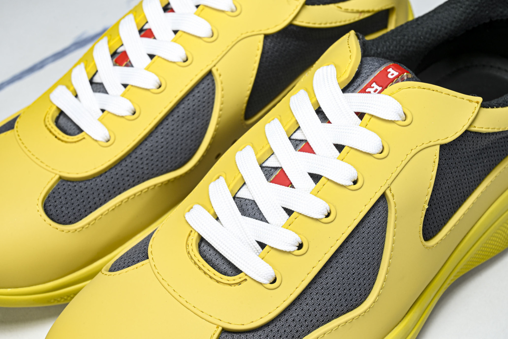 Prada 尺码35-46纯原版出品-Prada普拉达男女士America's Cup 运动鞋（2.5厘