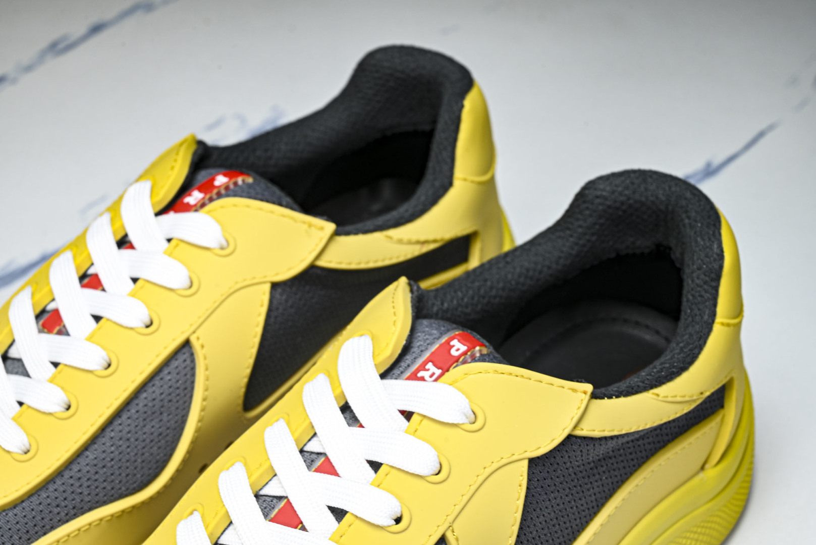 Prada 尺码35-46纯原版出品-Prada普拉达男女士America's Cup 运动鞋（2.5厘