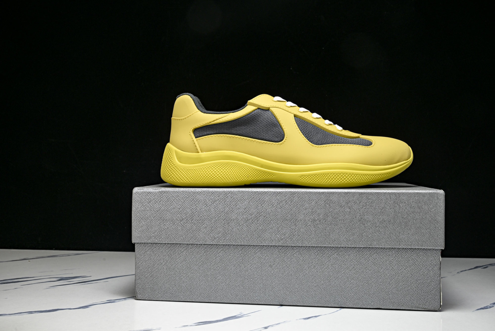 Prada 尺码35-46纯原版出品-Prada普拉达男女士America's Cup 运动鞋（2.5厘