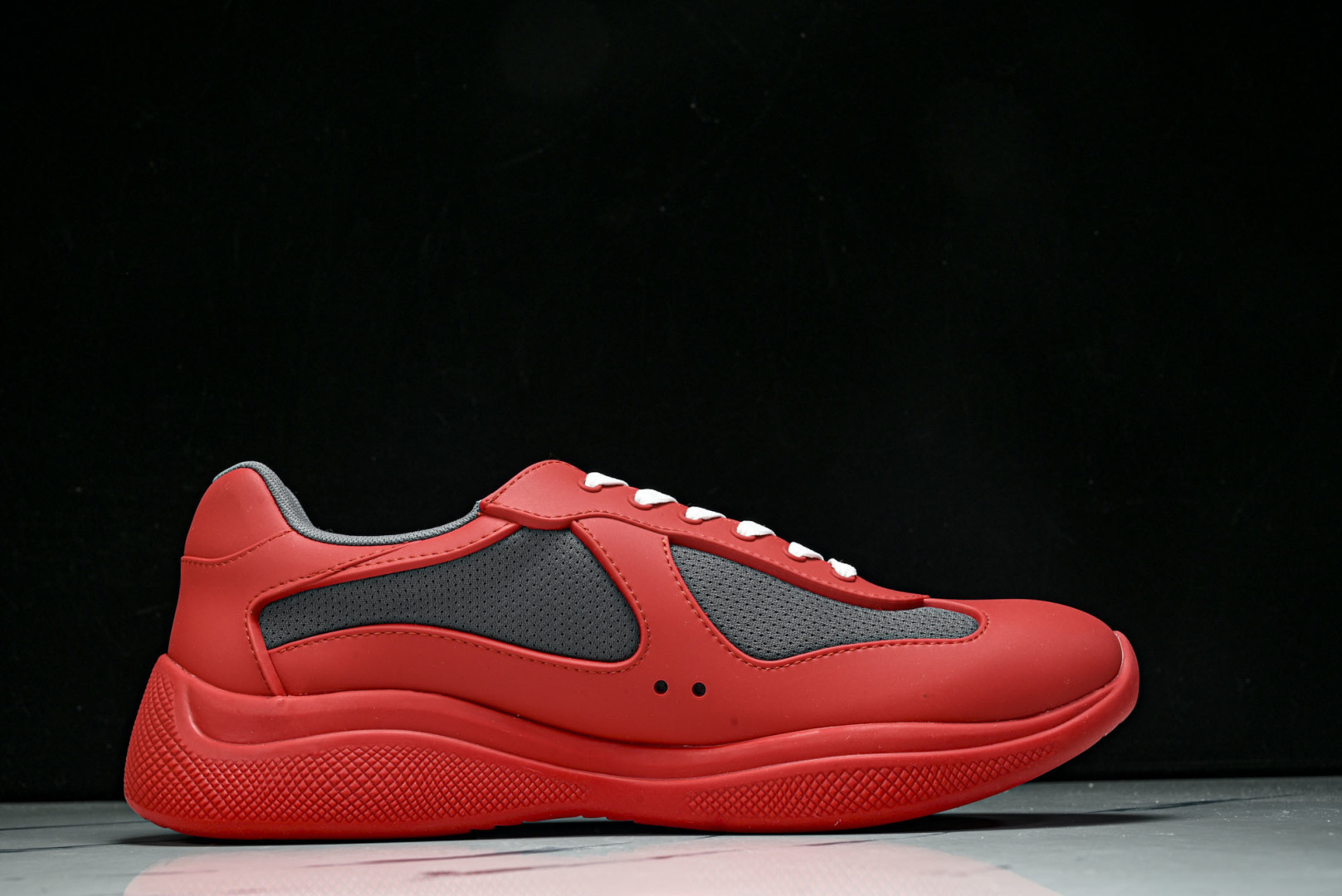 Prada 尺码35-46纯原版出品-Prada普拉达男女士America's Cup 运动鞋（2.5厘