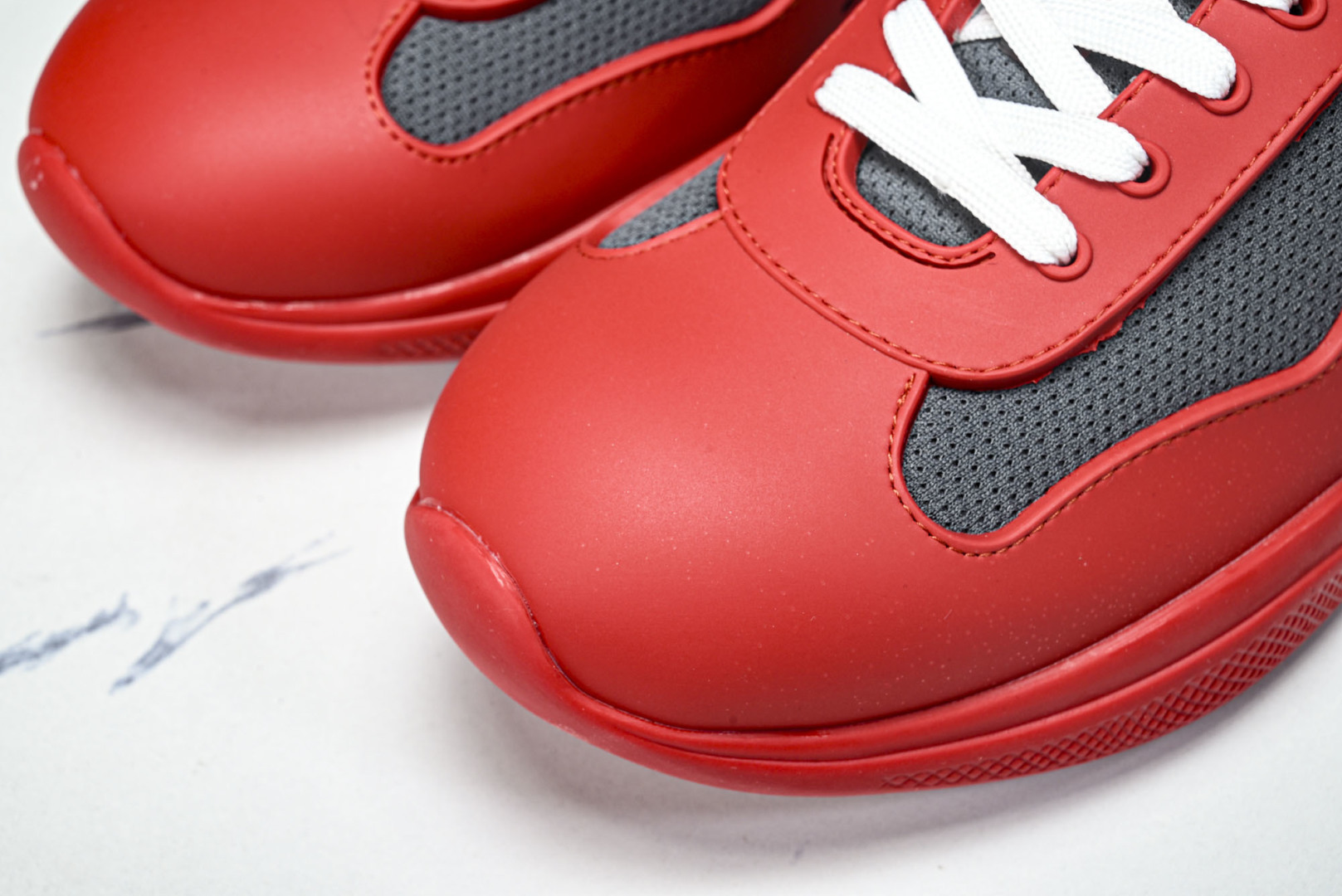 Prada 尺码35-46纯原版出品-Prada普拉达男女士America's Cup 运动鞋（2.5厘