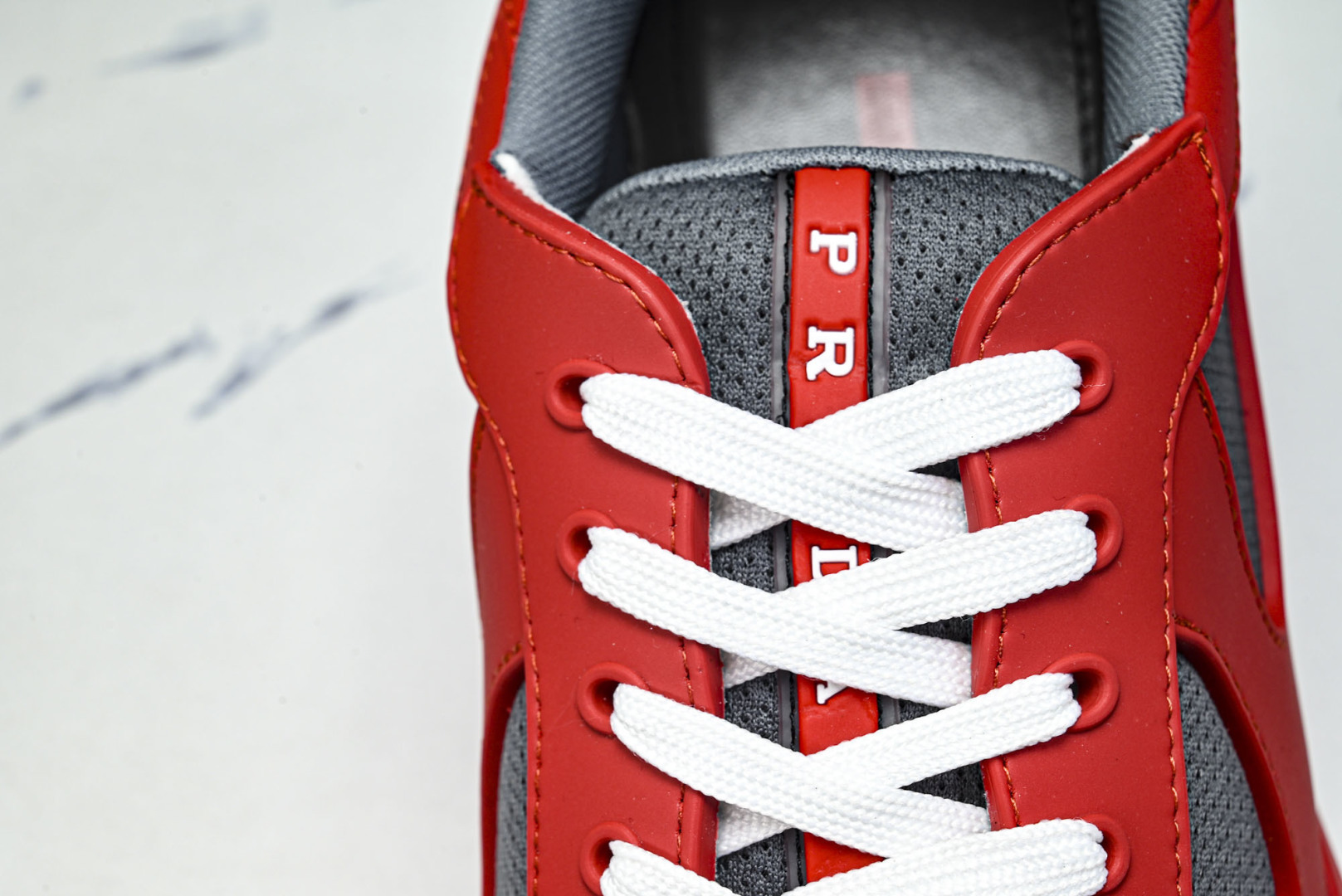 Prada 尺码35-46纯原版出品-Prada普拉达男女士America's Cup 运动鞋（2.5厘