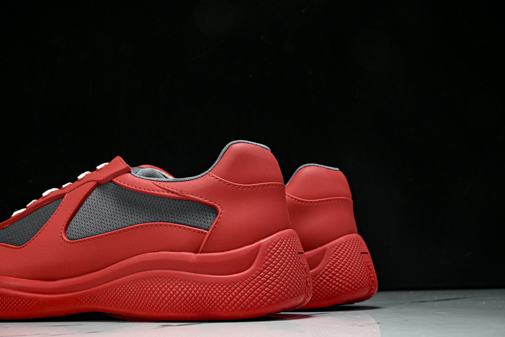 Prada 尺码35-46纯原版出品-Prada普拉达男女士America's Cup 运动鞋（2.5厘