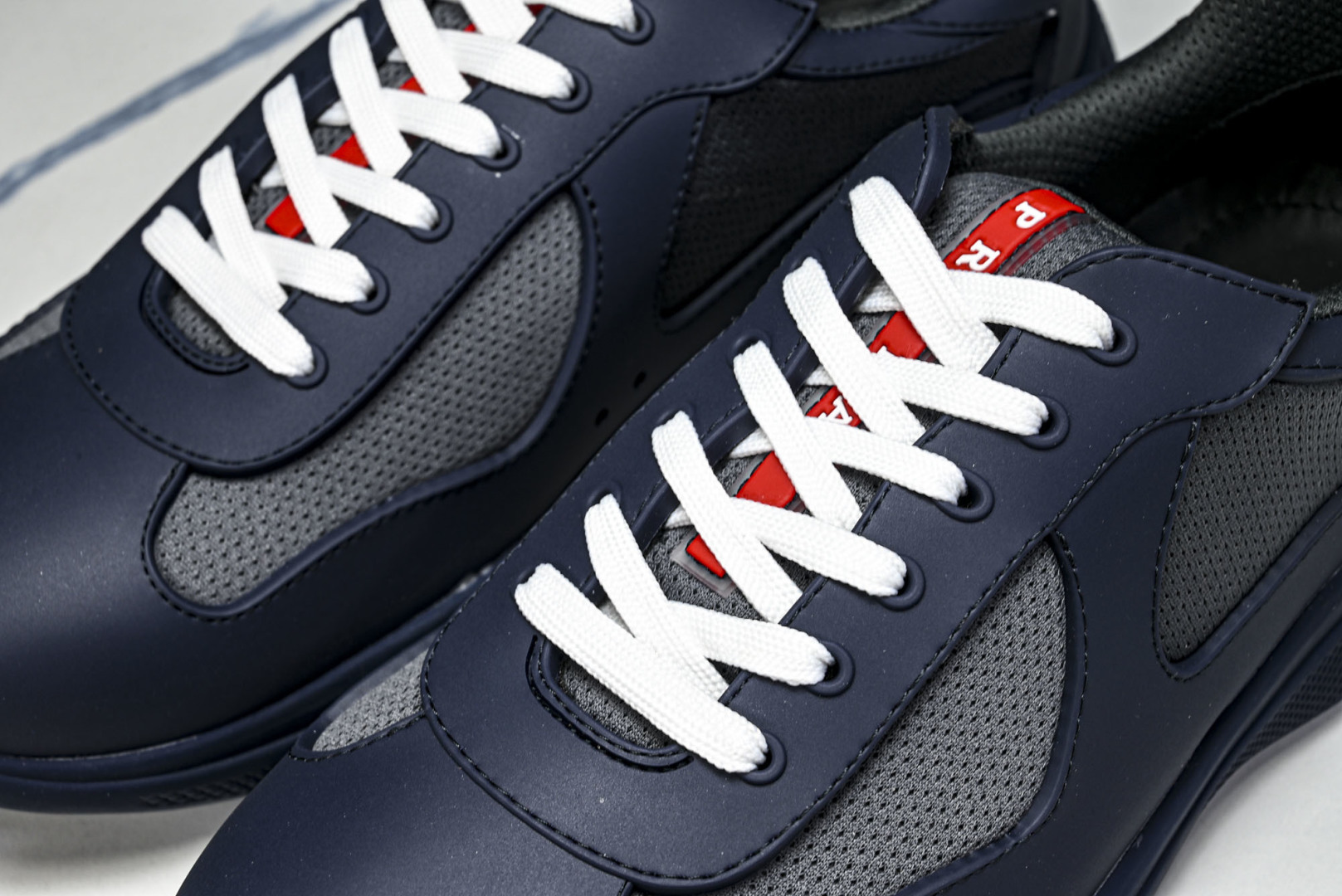 Prada 尺码35-46纯原版出品-Prada普拉达男女士America's Cup 运动鞋（2.5厘