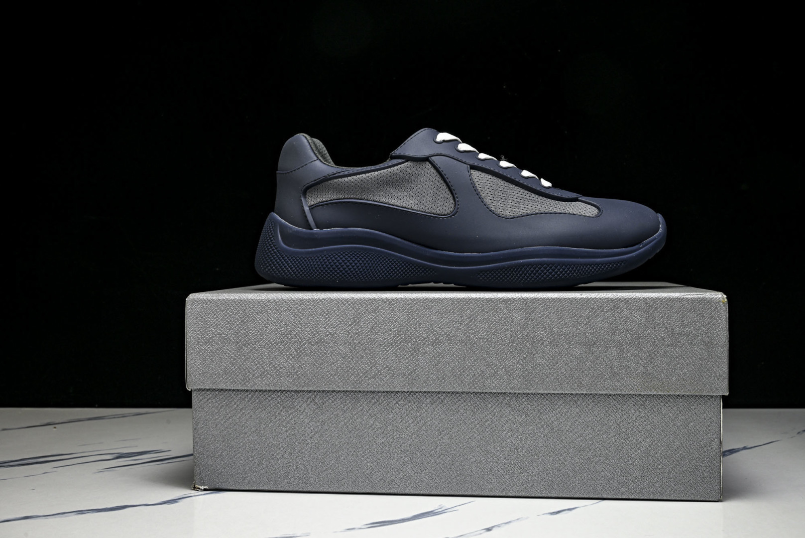 Prada 尺码35-46纯原版出品-Prada普拉达男女士America's Cup 运动鞋（2.5厘