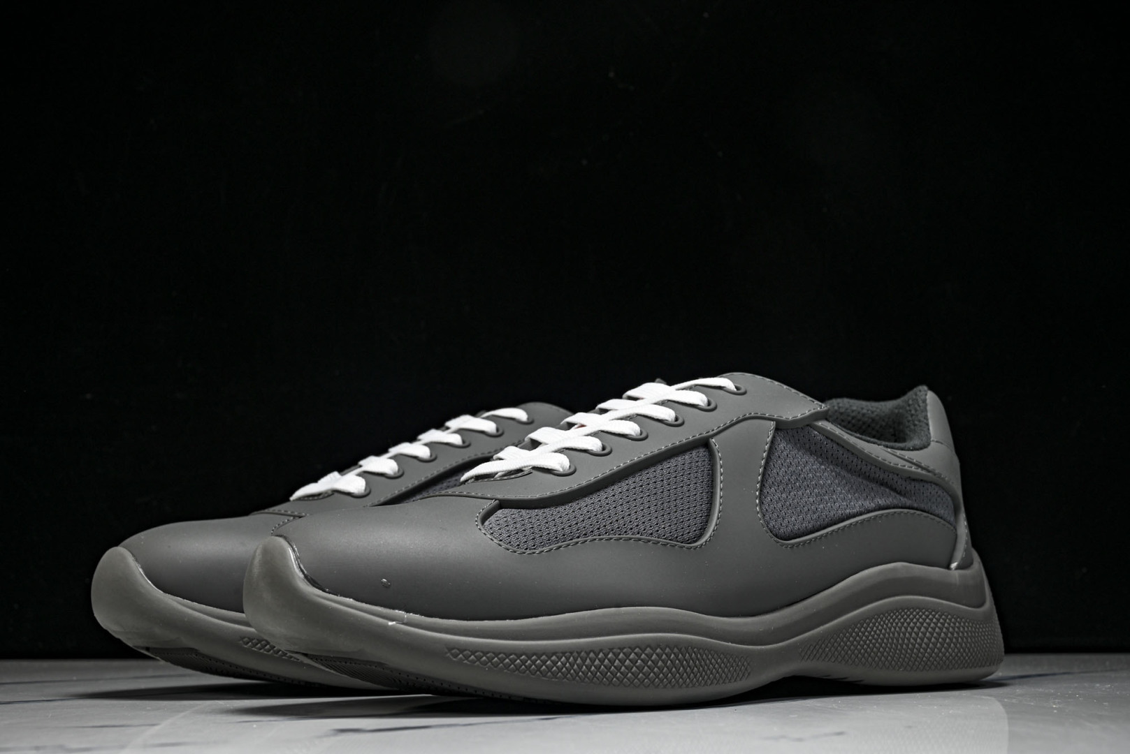 Prada 尺码35-46纯原版出品-Prada普拉达男女士America's Cup 运动鞋（2.5厘