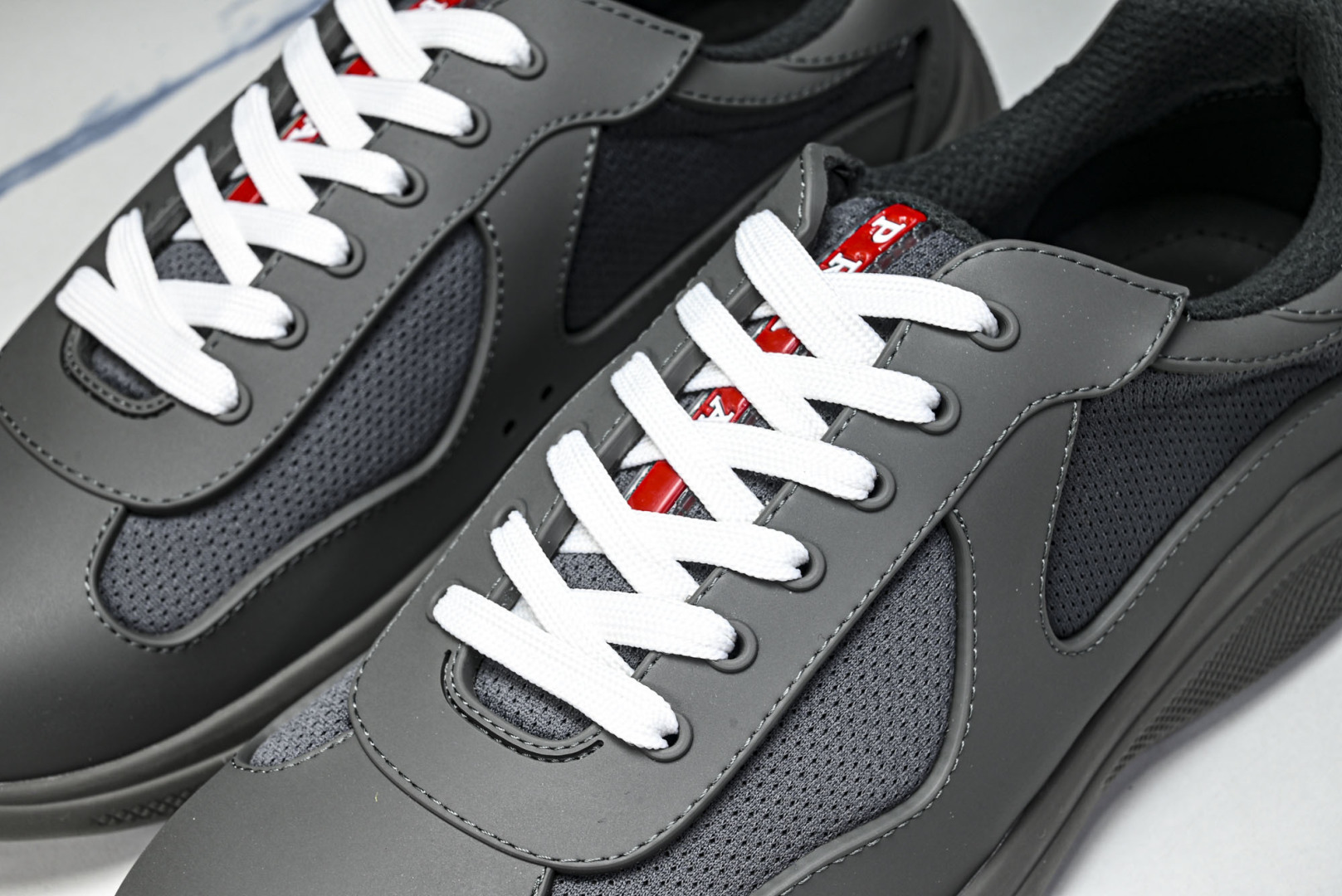 Prada 尺码35-46纯原版出品-Prada普拉达男女士America's Cup 运动鞋（2.5厘