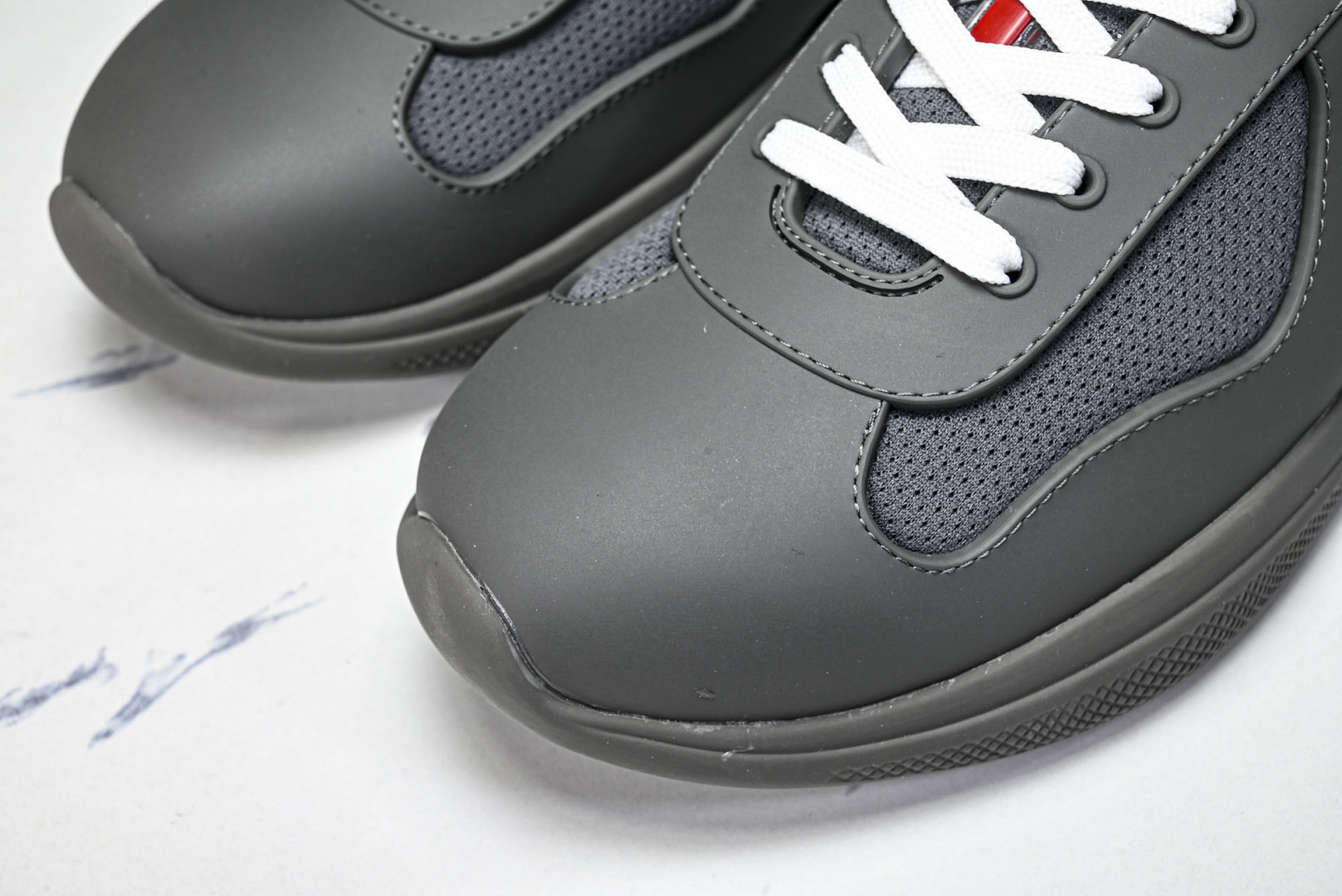 Prada 尺码35-46纯原版出品-Prada普拉达男女士America's Cup 运动鞋（2.5厘