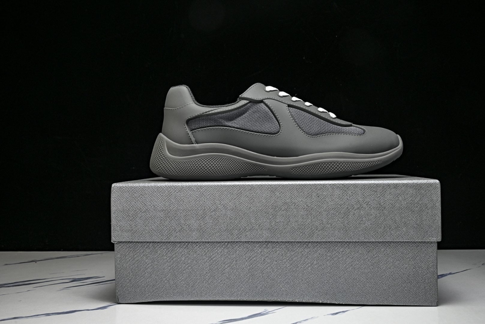 Prada 尺码35-46纯原版出品-Prada普拉达男女士America's Cup 运动鞋（2.5厘