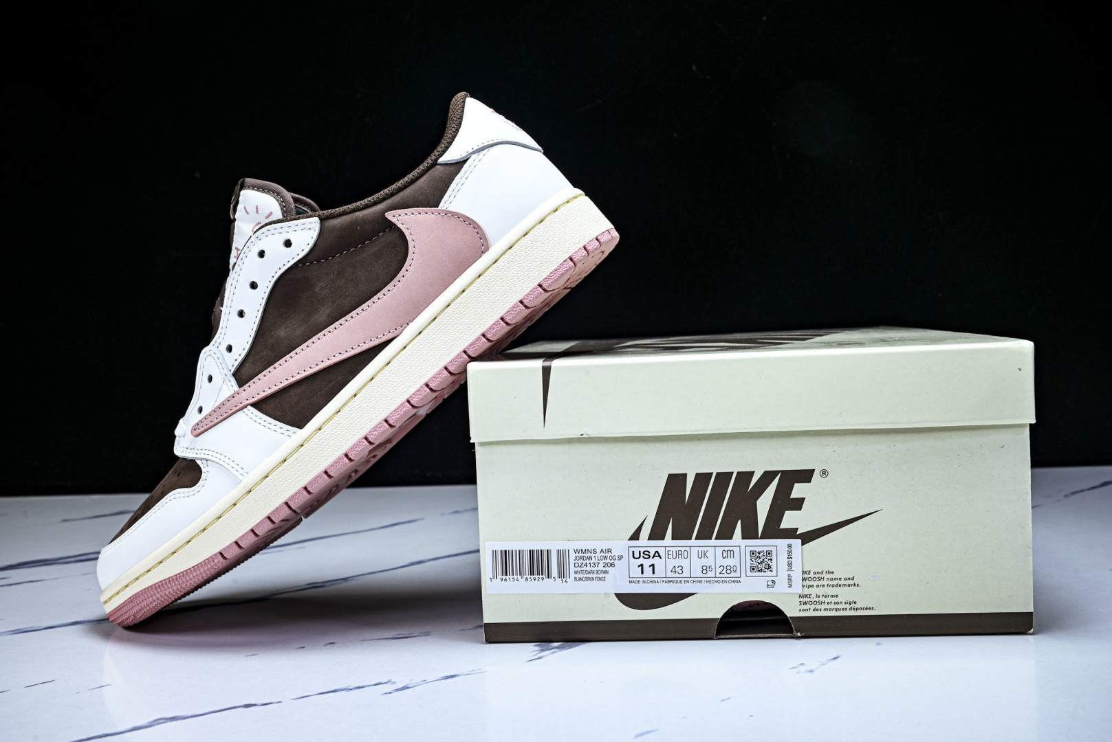 AJ Low低帮 尺码36-48.5纯原版出品-Travis Scott x Air Jordan 1 