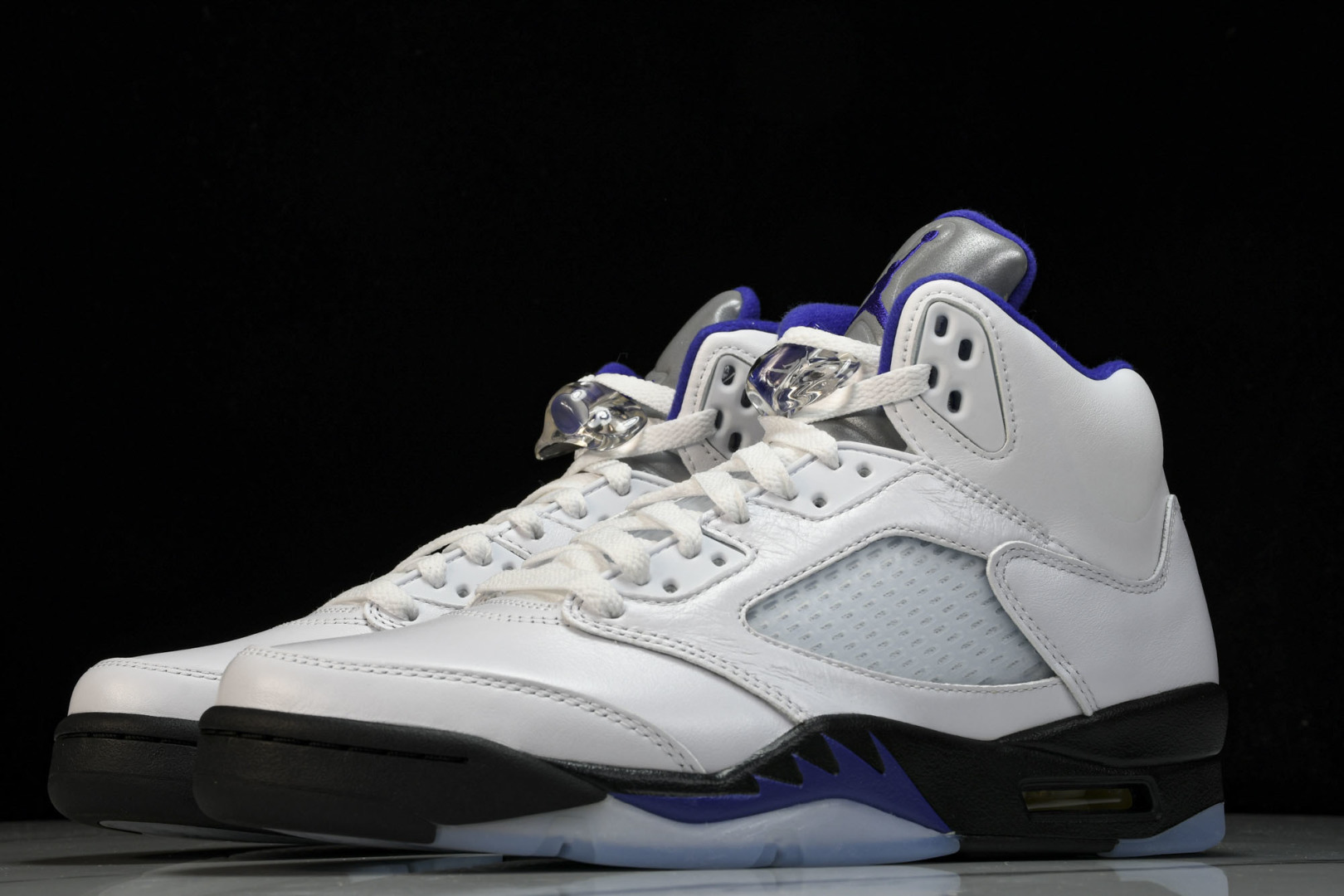 AJ5 尺码40.5-47.5纯原版出品-Air Jordan 5 Retro“Concord”康扣 白