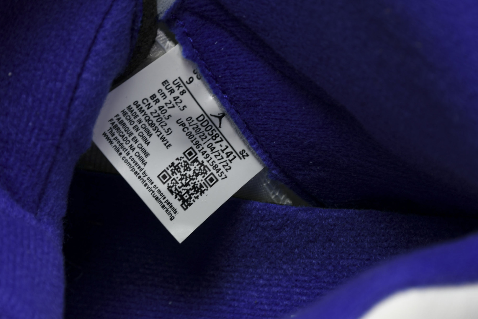 AJ5 尺码40.5-47.5纯原版出品-Air Jordan 5 Retro“Concord”康扣 白