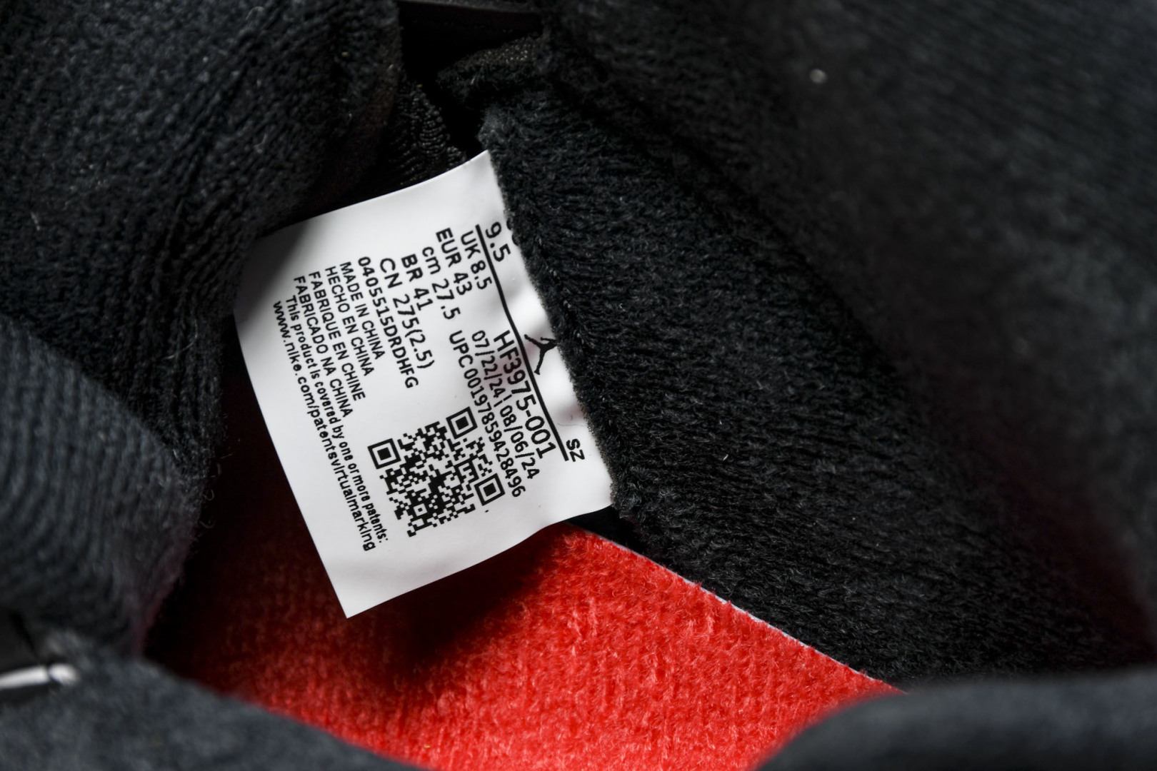 AJ5 尺码40.5-47.5纯原版出品-Air Jordan 5 Retro OG Black Met