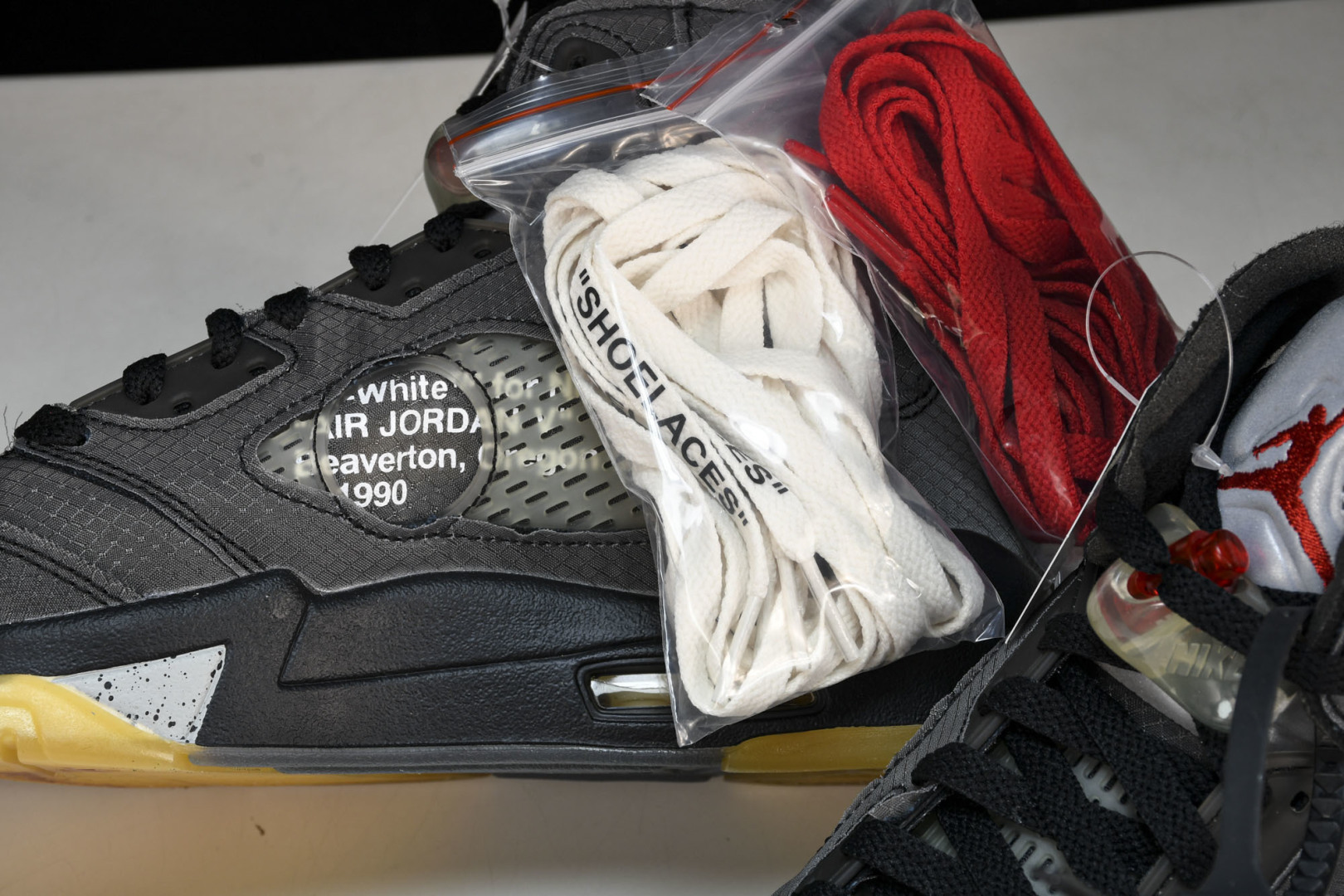 AJ5 尺码40.5-47.5纯原版出品-OFF-WHITE x Air Jordan AJ5 Retr