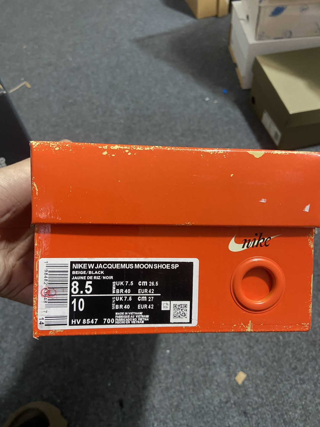 💰NK Moon Shoe x Jacquemus 联名尼龙复古柔软舒适薄底休闲鞋欧美‍走秀‍‍款英伦复