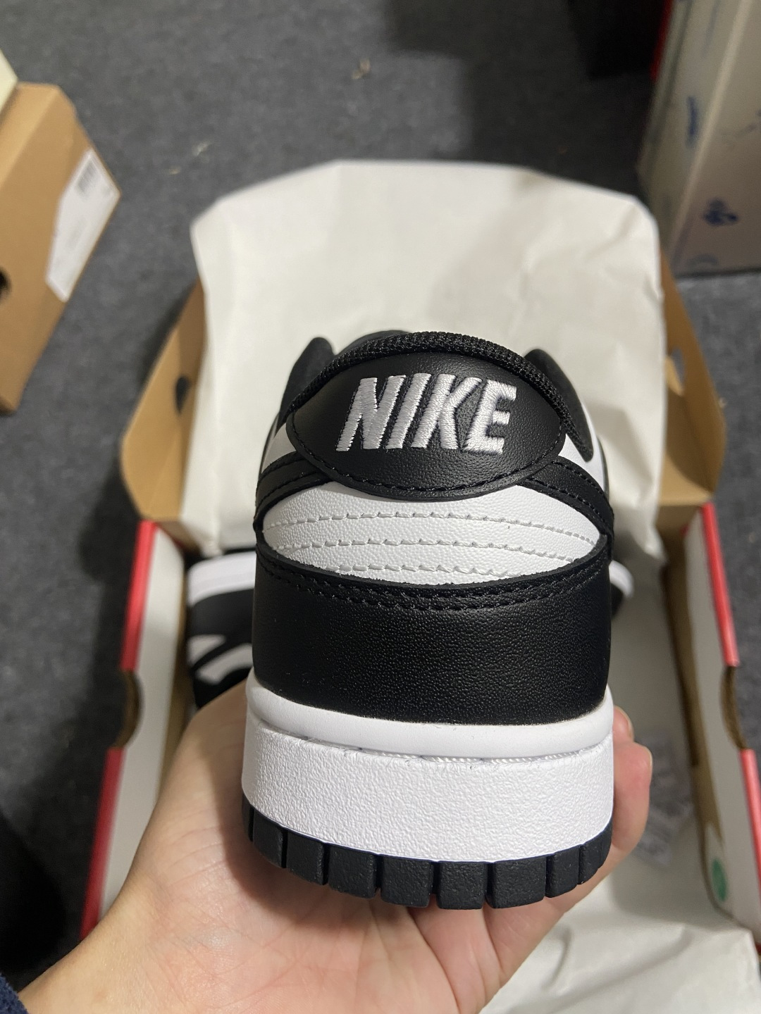 Dunk 尺码:35.5-47.5纯原出品-Dunk Low Retro “Black” 黑白 熊猫 D