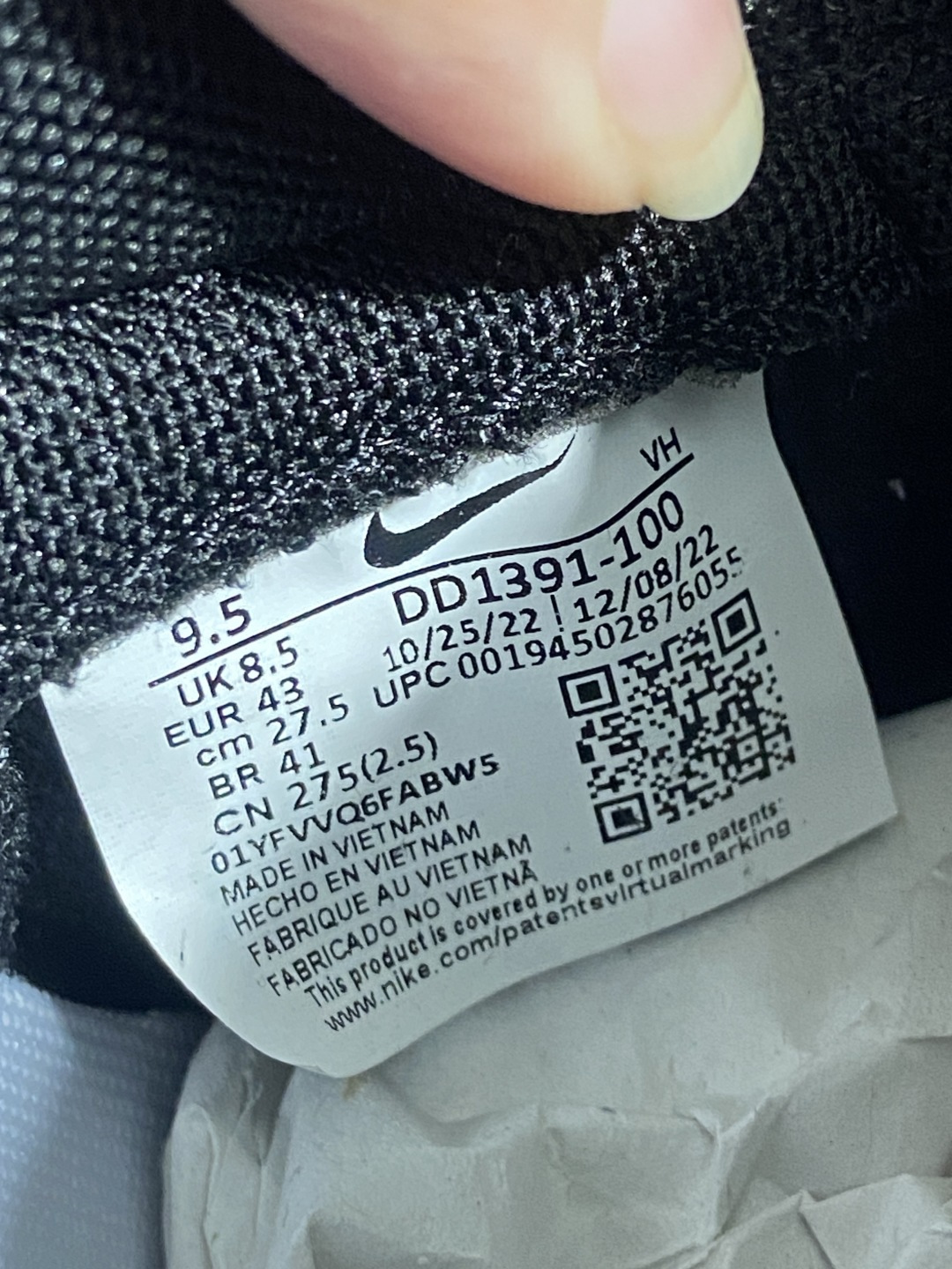 Dunk 尺码:35.5-47.5纯原出品-Dunk Low Retro “Black” 黑白 熊猫 D