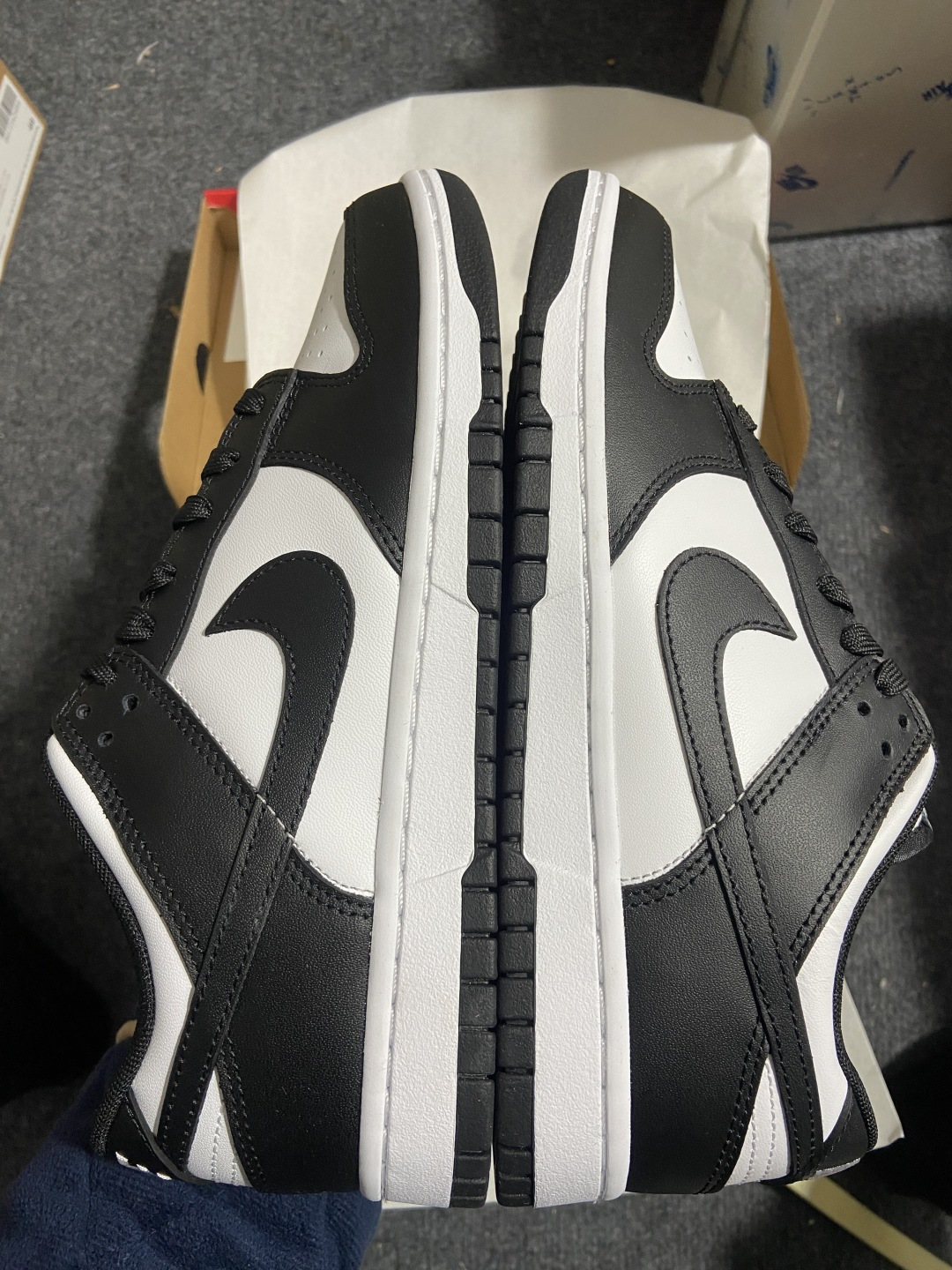 Dunk 尺码:35.5-47.5纯原出品-Dunk Low Retro “Black” 黑白 熊猫 D