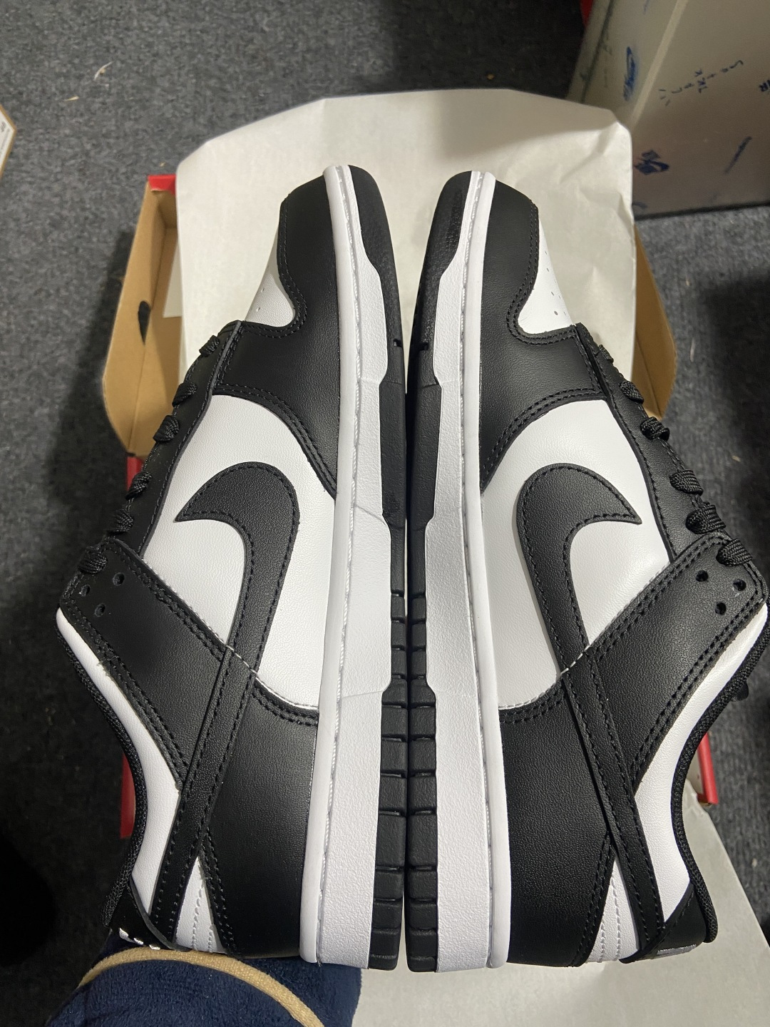 Dunk 尺码:35.5-47.5纯原出品-Dunk Low Retro “Black” 黑白 熊猫 D