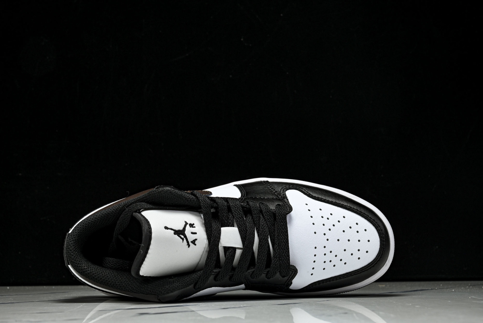 AJ1低帮 尺码40-46纯原版出品-Air Jordan 1 Low AJ1 乔1黑巧色 低帮文化休闲