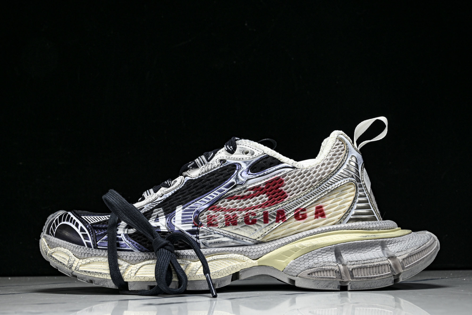 Balenciaga 3XL Split Logo 官方同步 巴黎世家 十代潮流跑鞋 W3XSG9161