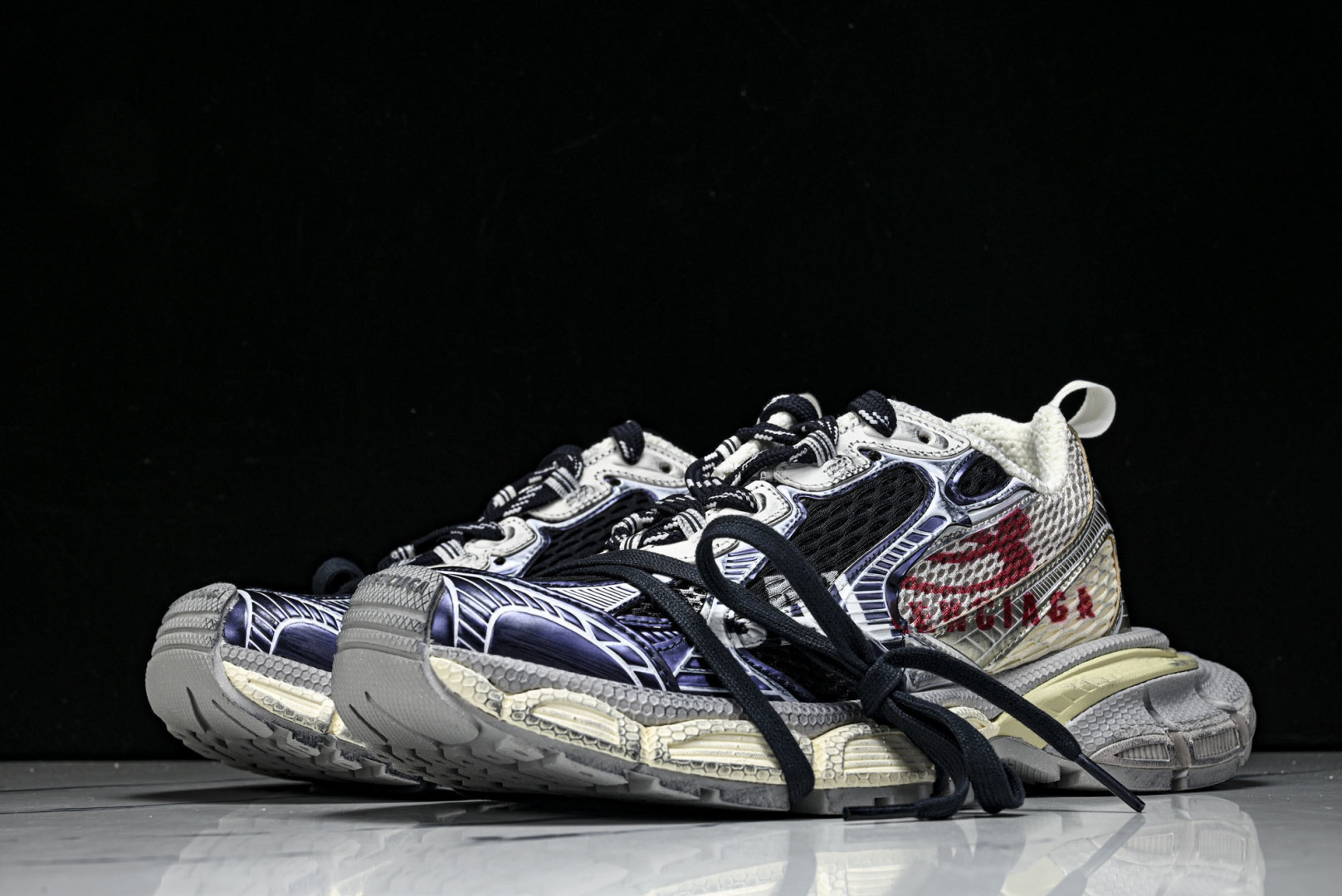 Balenciaga 3XL Split Logo 官方同步 巴黎世家 十代潮流跑鞋 W3XSG9161