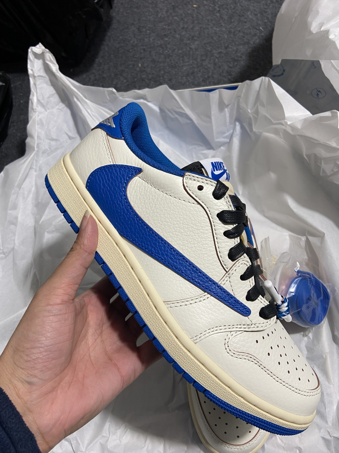 AJ1 Low 尺码:40-48.5纯原出品-Air Jordan 1 Travis Scott x “