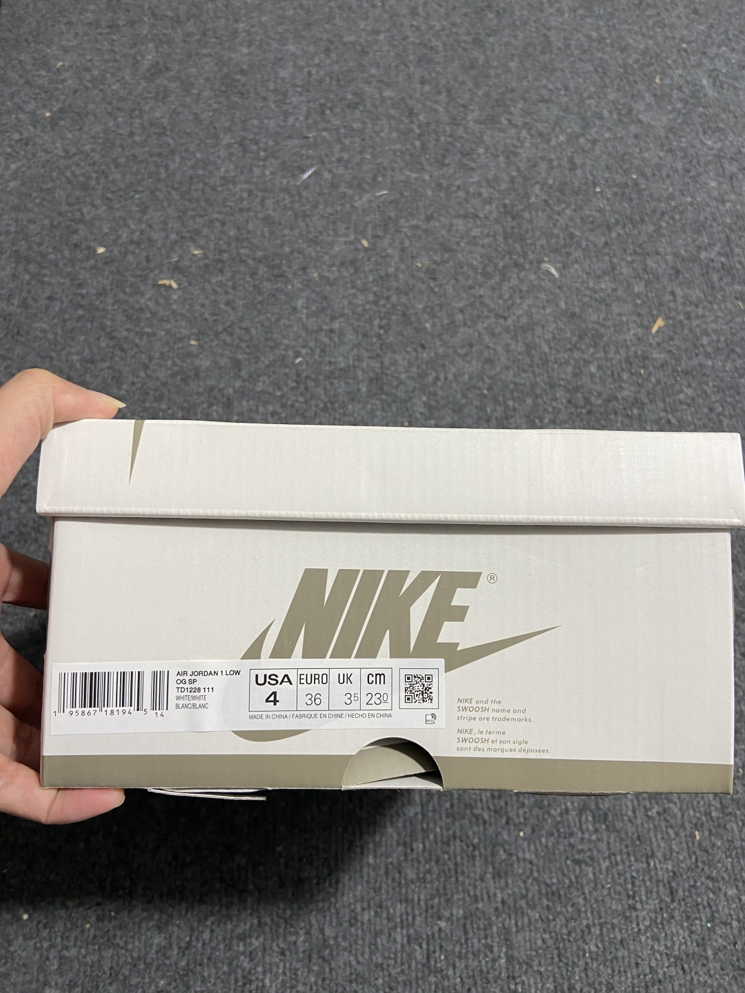 AJ Low低帮 尺码:36-48.5纯原版出品-Air Jordan 1 Retro Low OG S