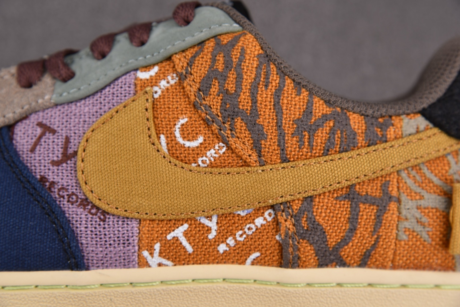 AF1 TS拼接 尺码:36-47.5纯原出品-Travis Scott x Nk AF 1 Low C