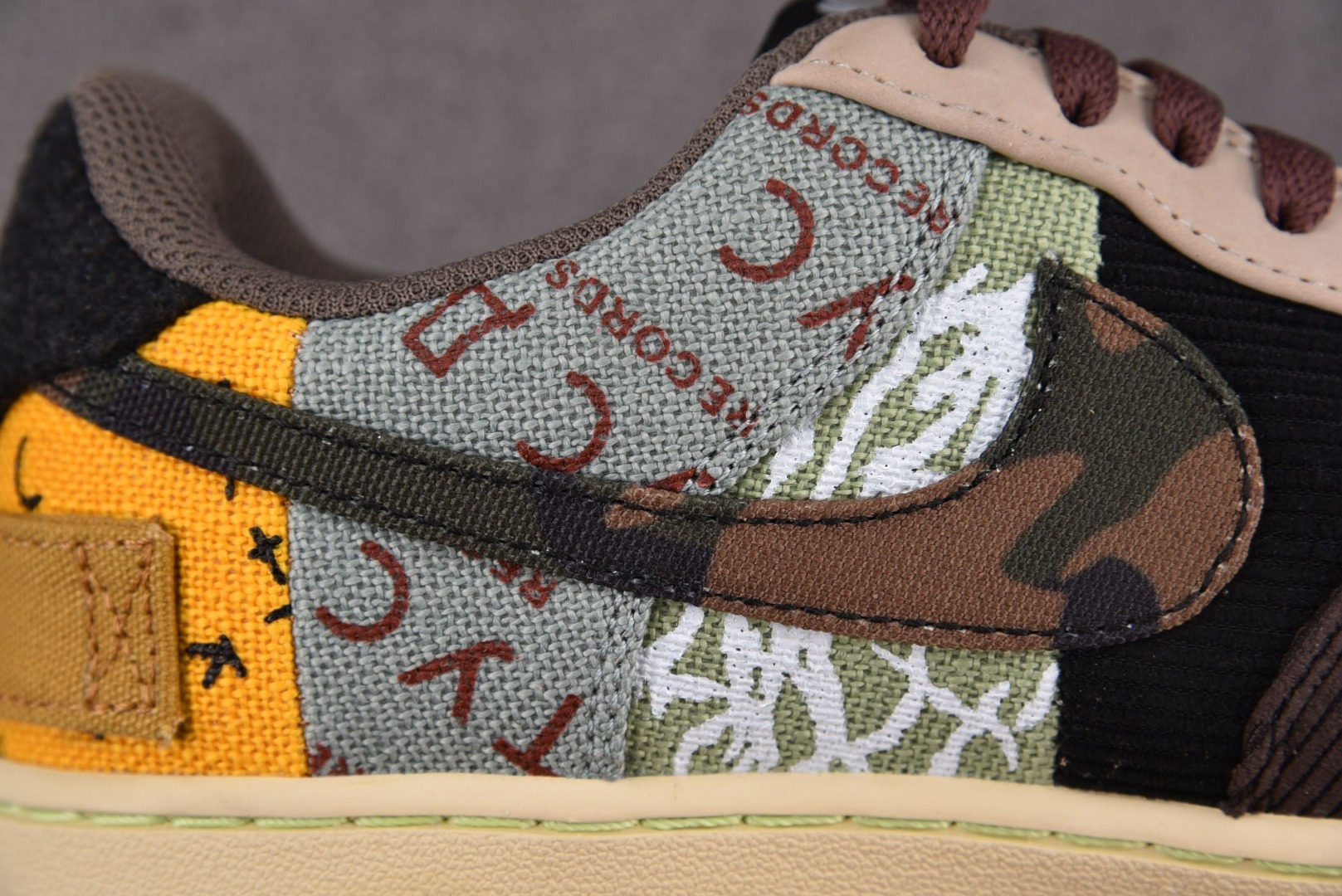 AF1 TS拼接 尺码:36-47.5纯原出品-Travis Scott x Nk AF 1 Low C