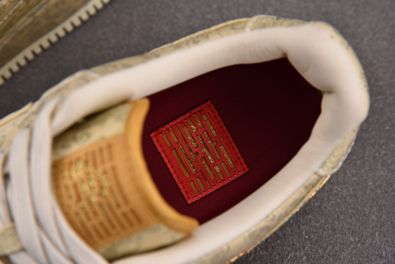 纯原-Air Force 1 Low 喜喜 龙凤呈祥 金黄色 HJ4285-777 YZ005码数40-