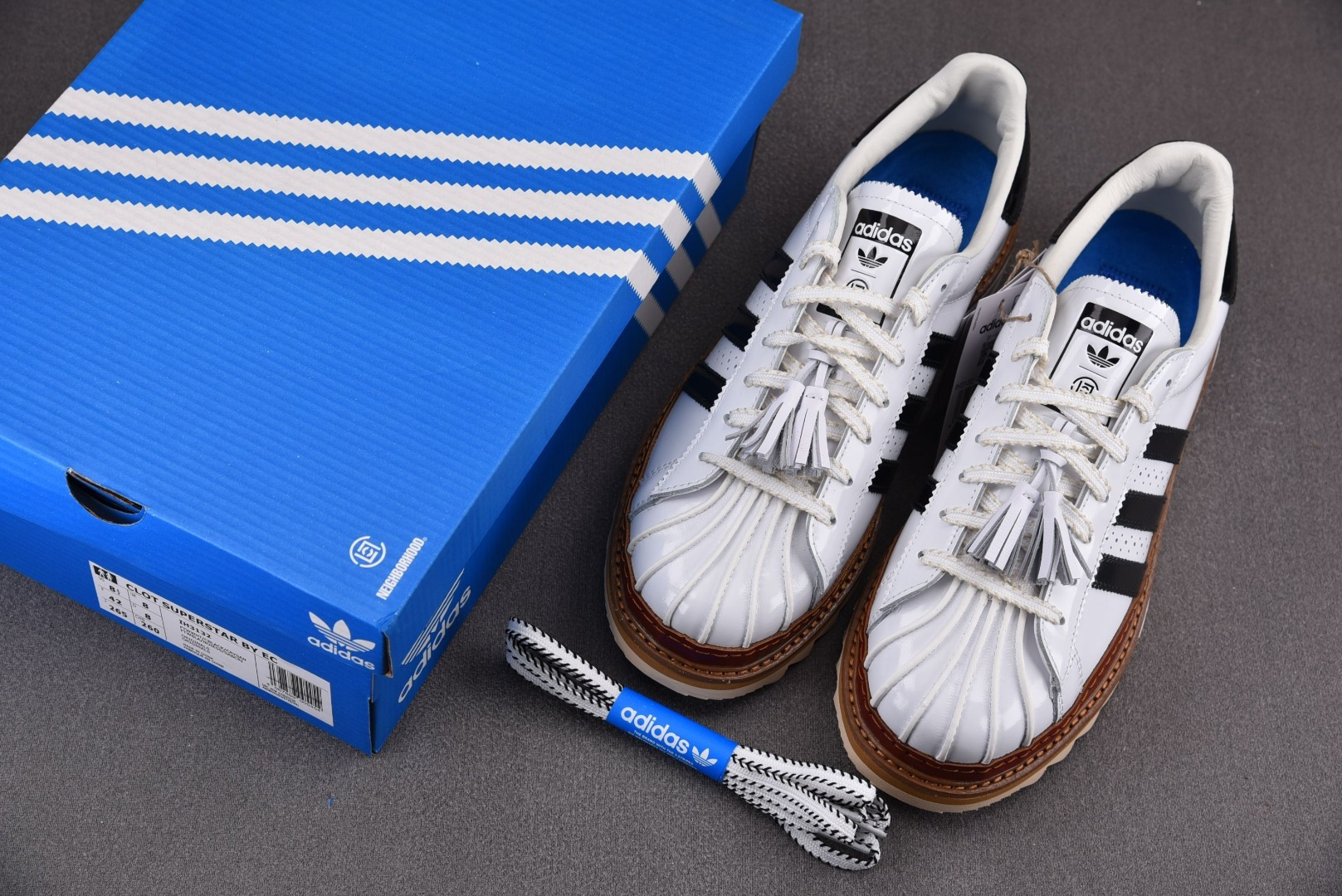 Originals 尺码36-46纯原出品-CLOT x Ad Originals Superstar 