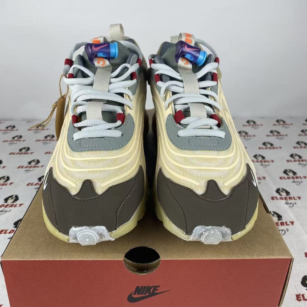 纯原 Travis Scott x NK Air Max 270 React TS 联名款半掌垫气缓震跑