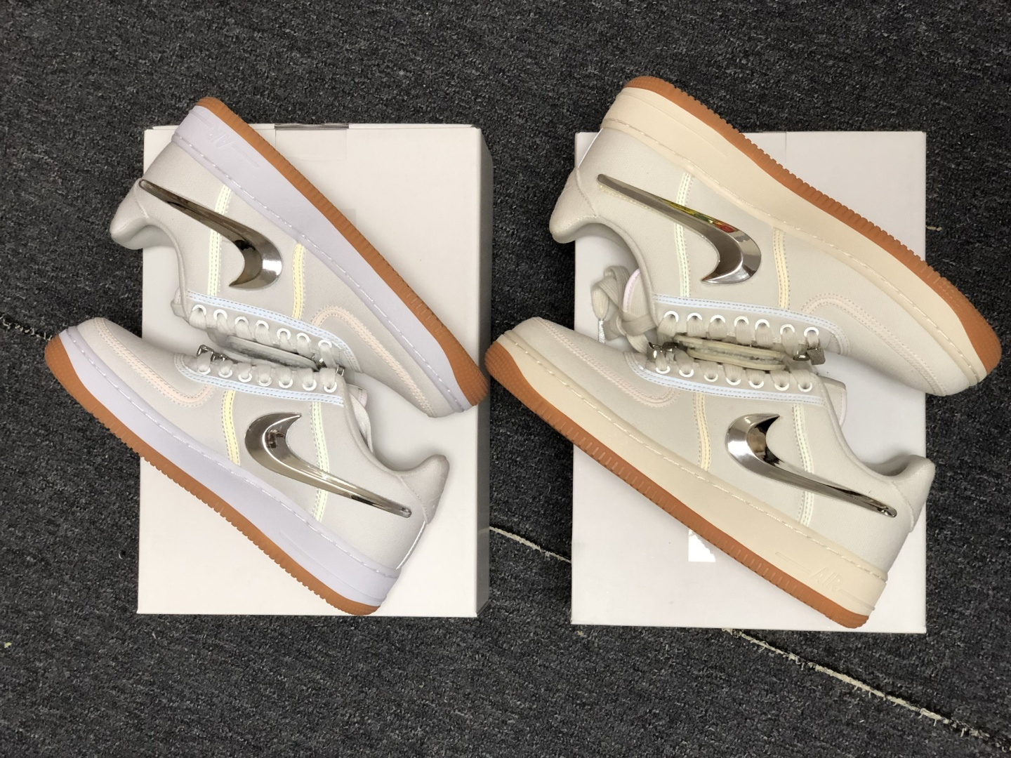 AF1米白银钩 尺码：40-47.5 (无40.5)纯原版出品-外贸-Air Force 1 Low T