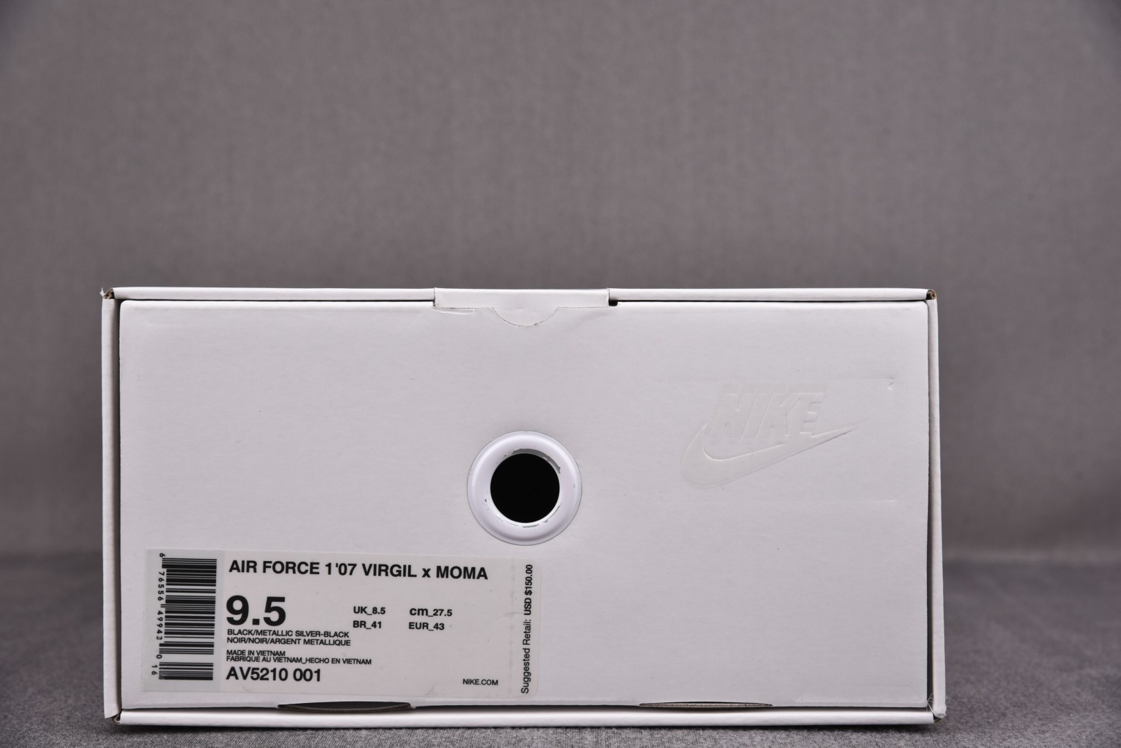 OFF 尺码:40-47.5纯原出品-OFF-White x Air Force 1 “OW全黑银勾橘”