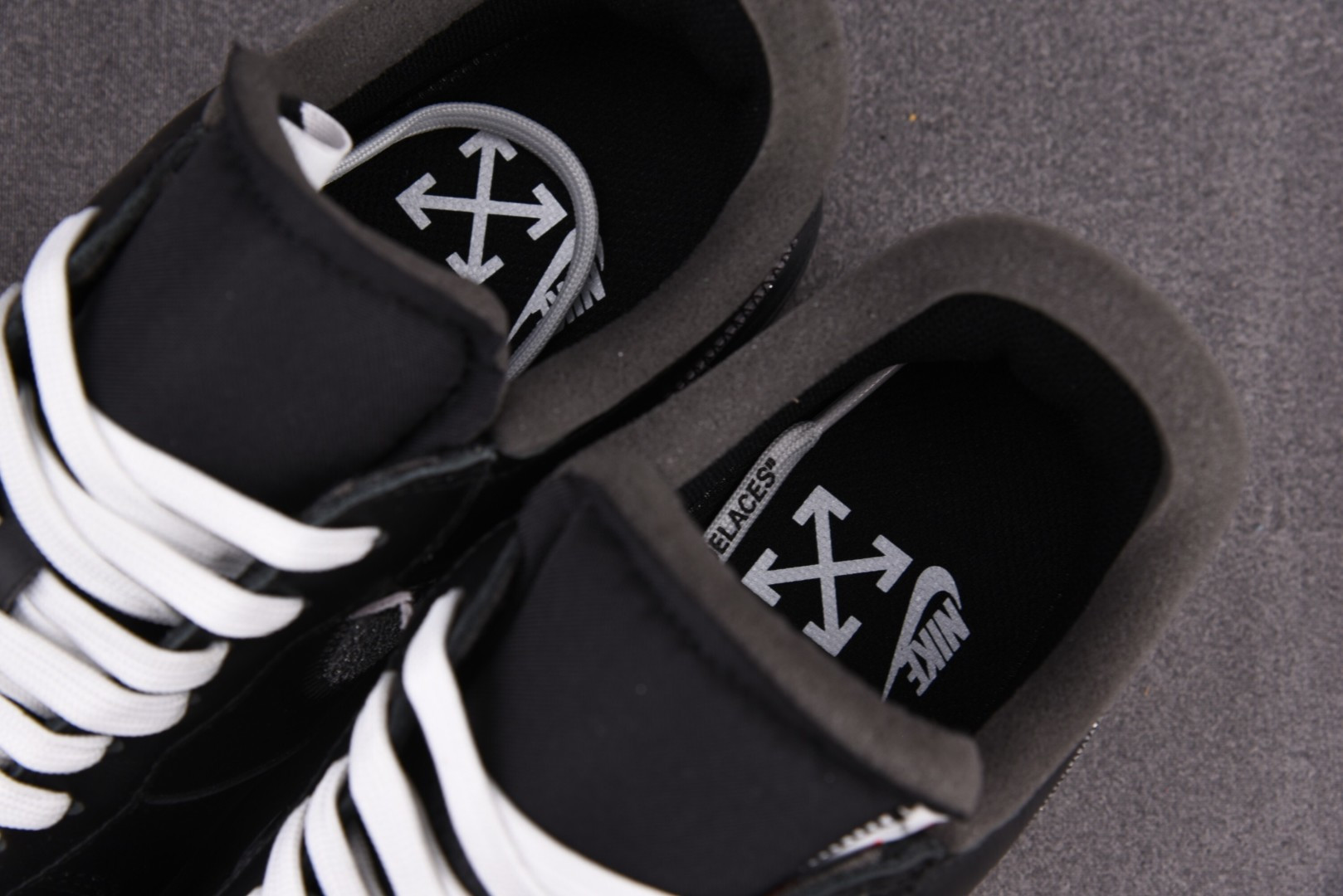 OFF 尺码:40-47.5纯原出品-OFF-White x Air Force 1 “OW全黑银勾橘”