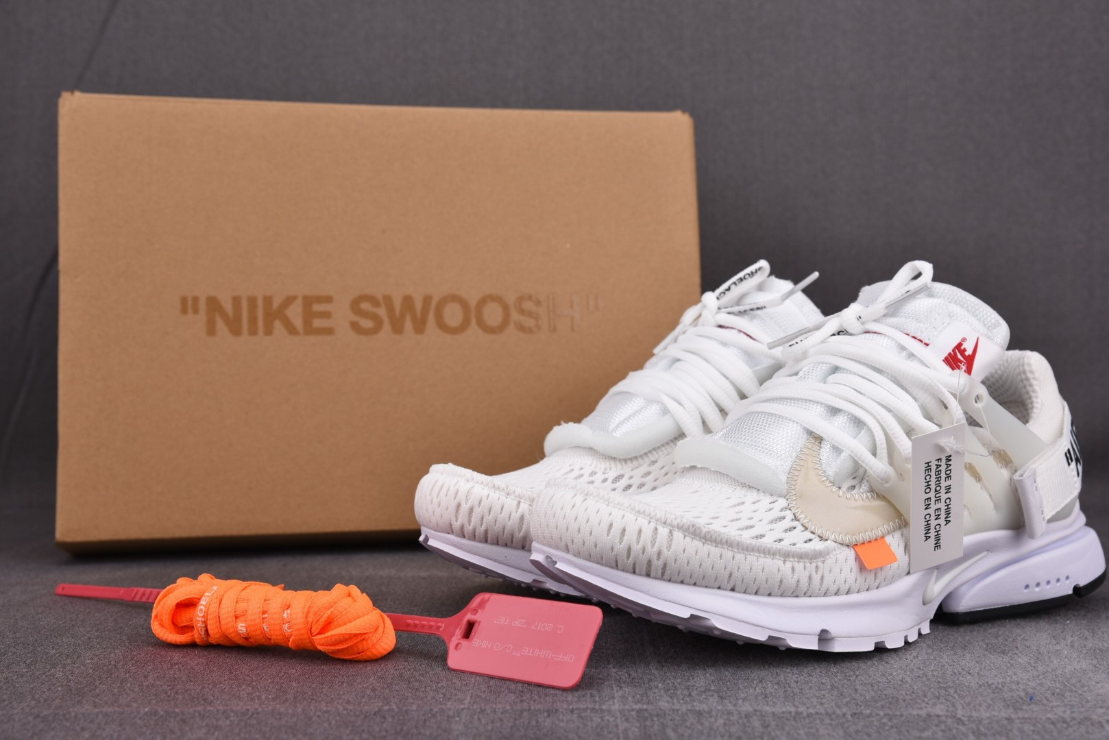 OFF 尺码:36-47.5纯原出品-OW x NK Air Presto OW联名全白 AA3830-