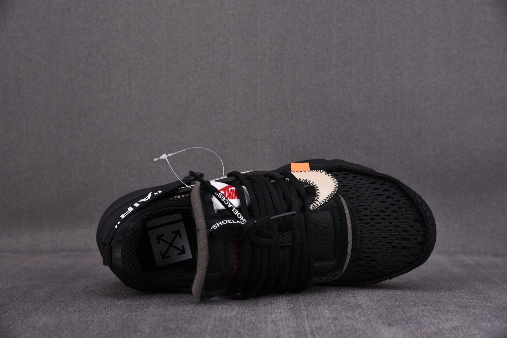 OFF 尺码:36-47.5纯原出品-OW x NK Air Presto 黑武士 内置气垫组合橡胶发泡