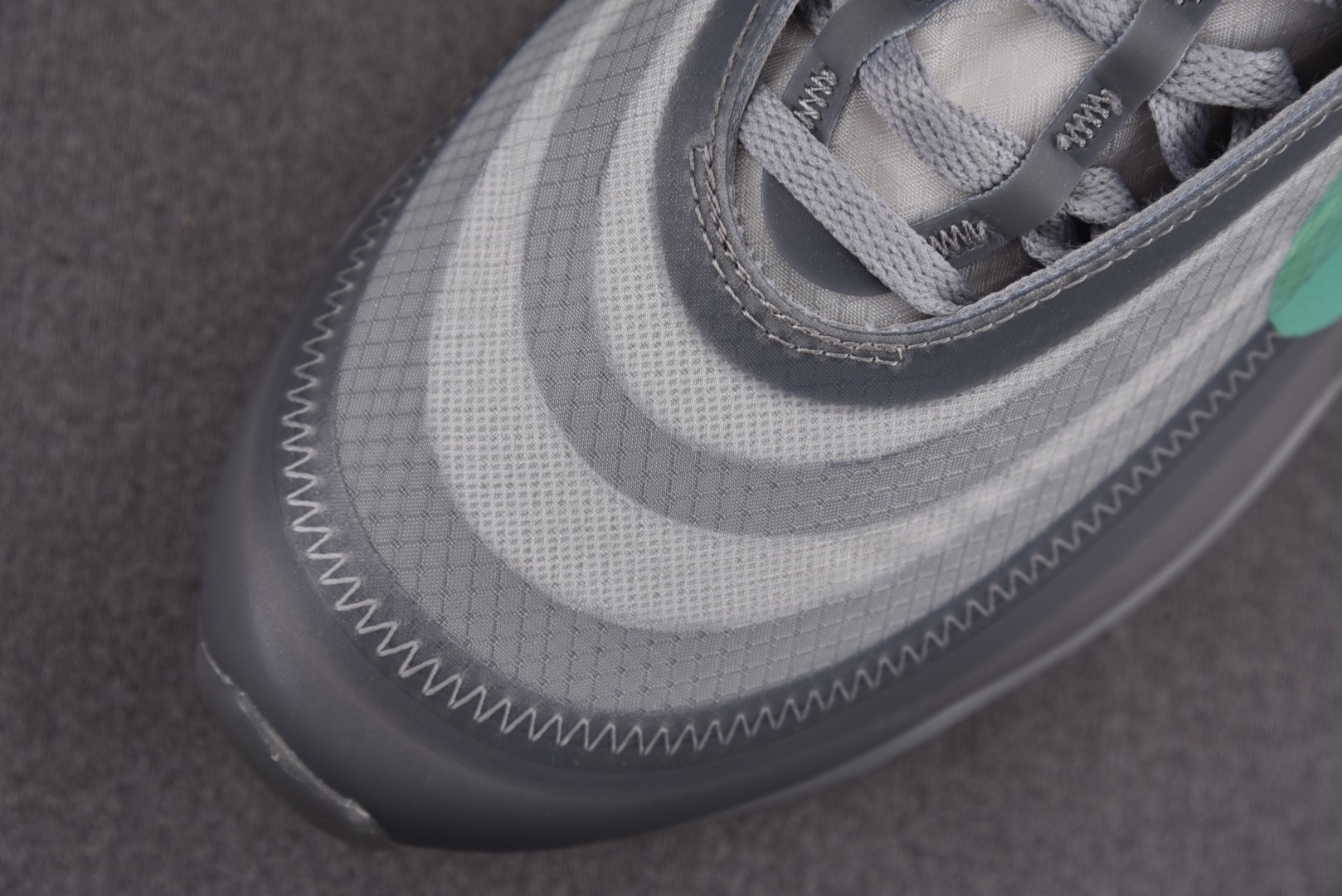 OFF-WHITE x Nike Air Max 97 The Ten AJ4585-101 灰色siz