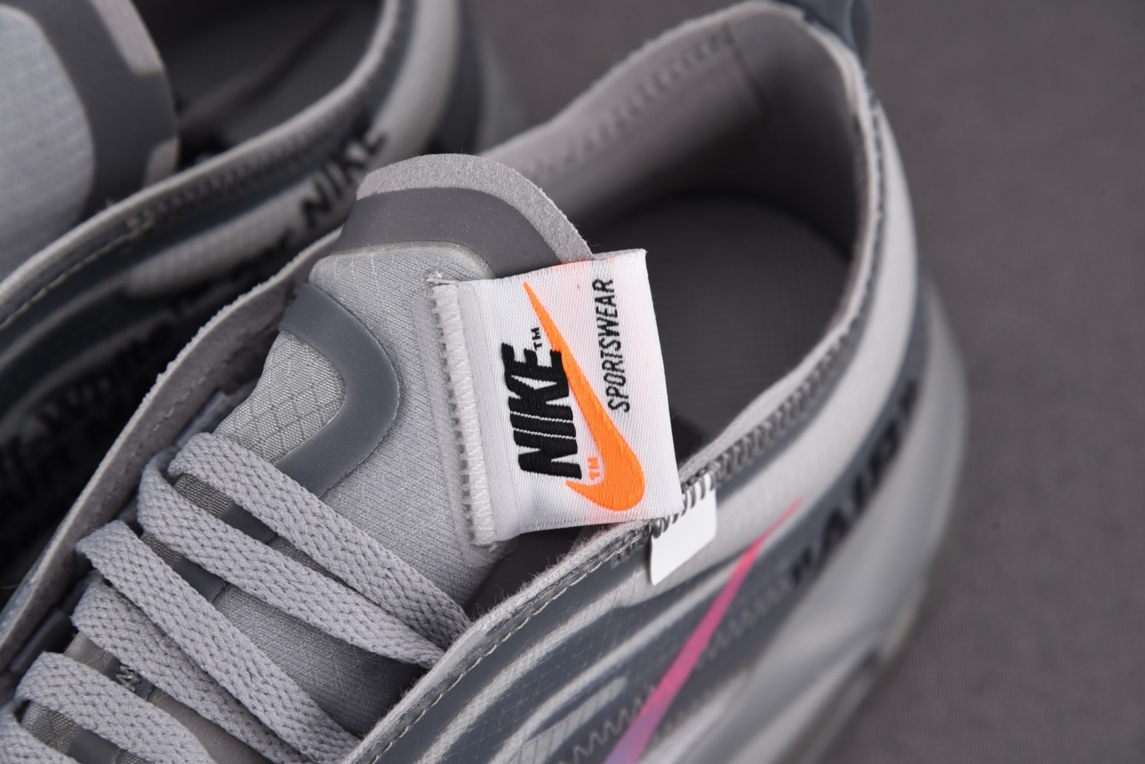 OFF-WHITE x Nike Air Max 97 The Ten AJ4585-101 灰色siz