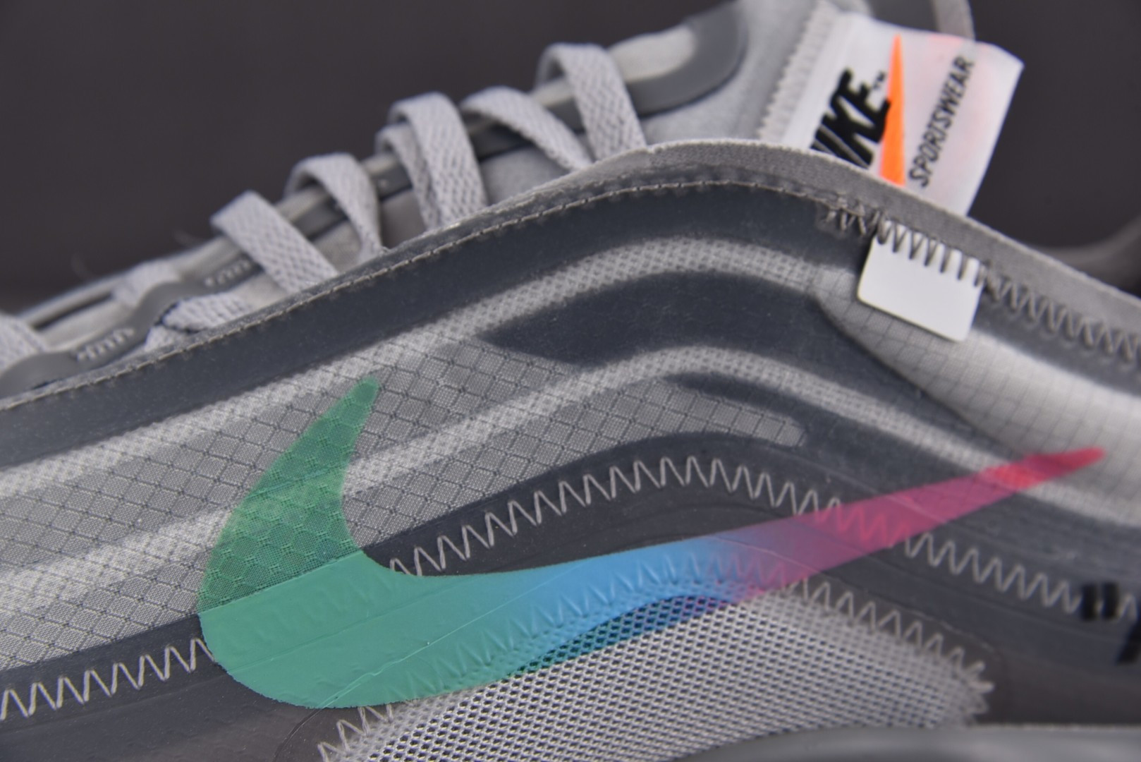 OFF-WHITE x Nike Air Max 97 The Ten AJ4585-101 灰色siz