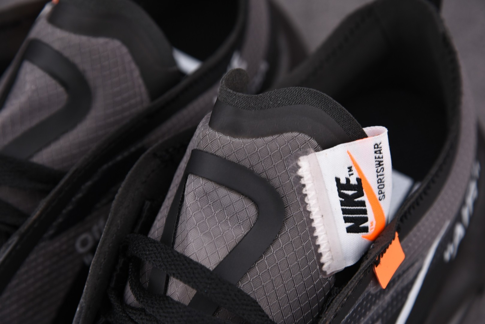 OFF-WHITE x Nike Air Max 97 ow 子弹2.0 黑色 AJ4585-001si