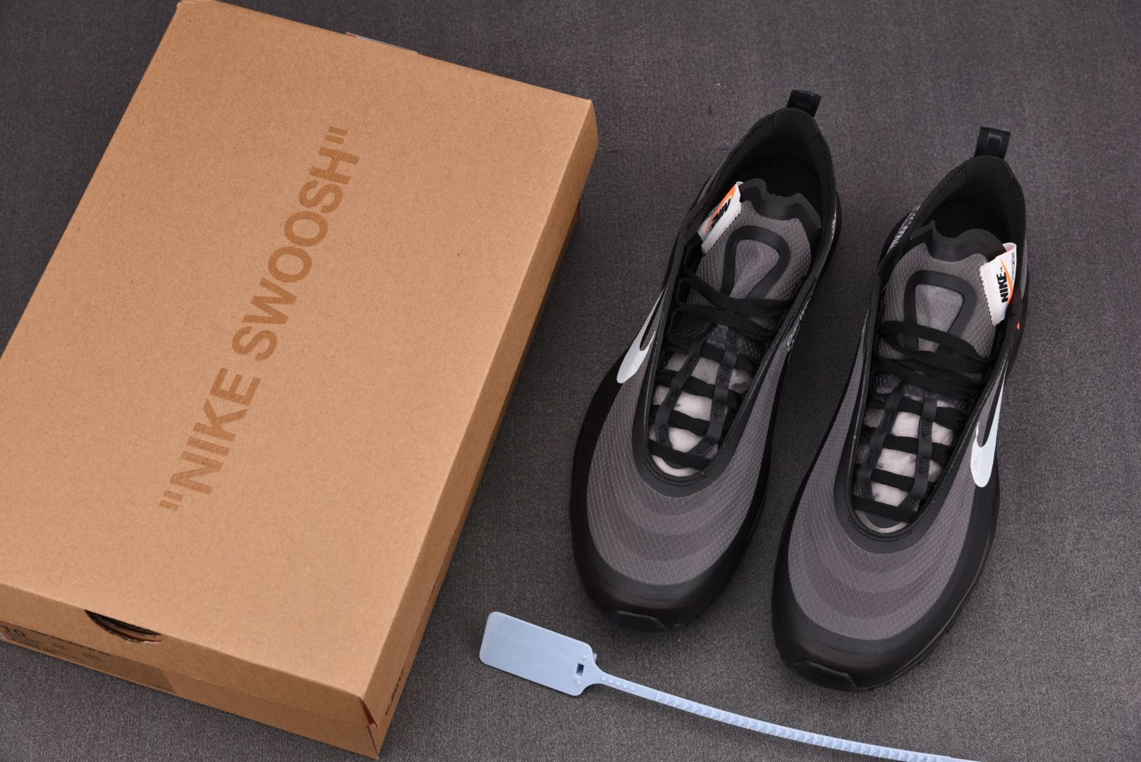 OFF-WHITE x Nike Air Max 97 ow 子弹2.0 黑色 AJ4585-001si