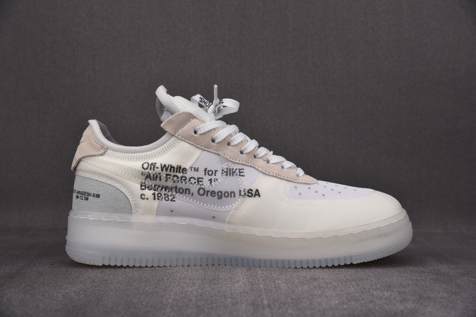 ow联名空军白色尺码：40-47.5纯原出品-OFF-WHITE x Air Force 1 AF1 O