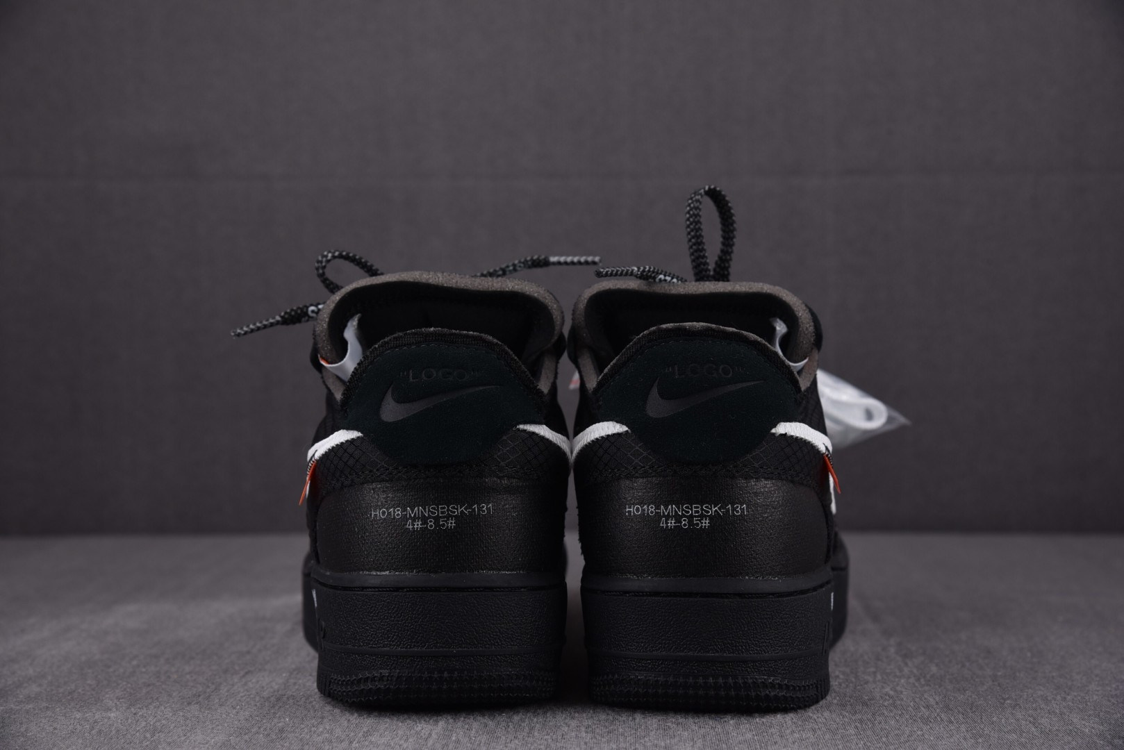 OFF 尺码:40-47.5纯原出品-Off-White x N Air Force 1 Black 2